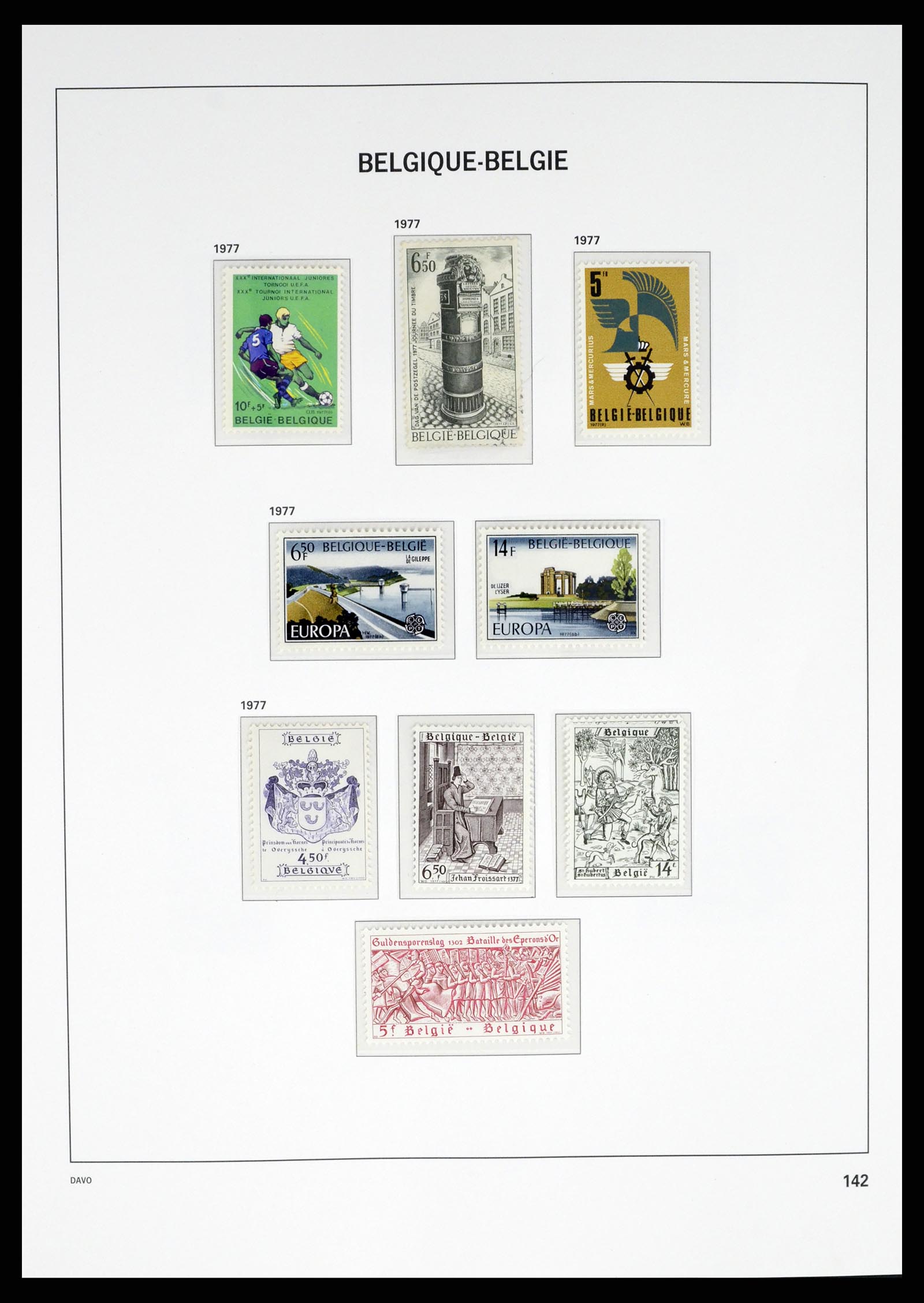 37368 031 - Stamp collection 37368 Belgium 1969-2003.