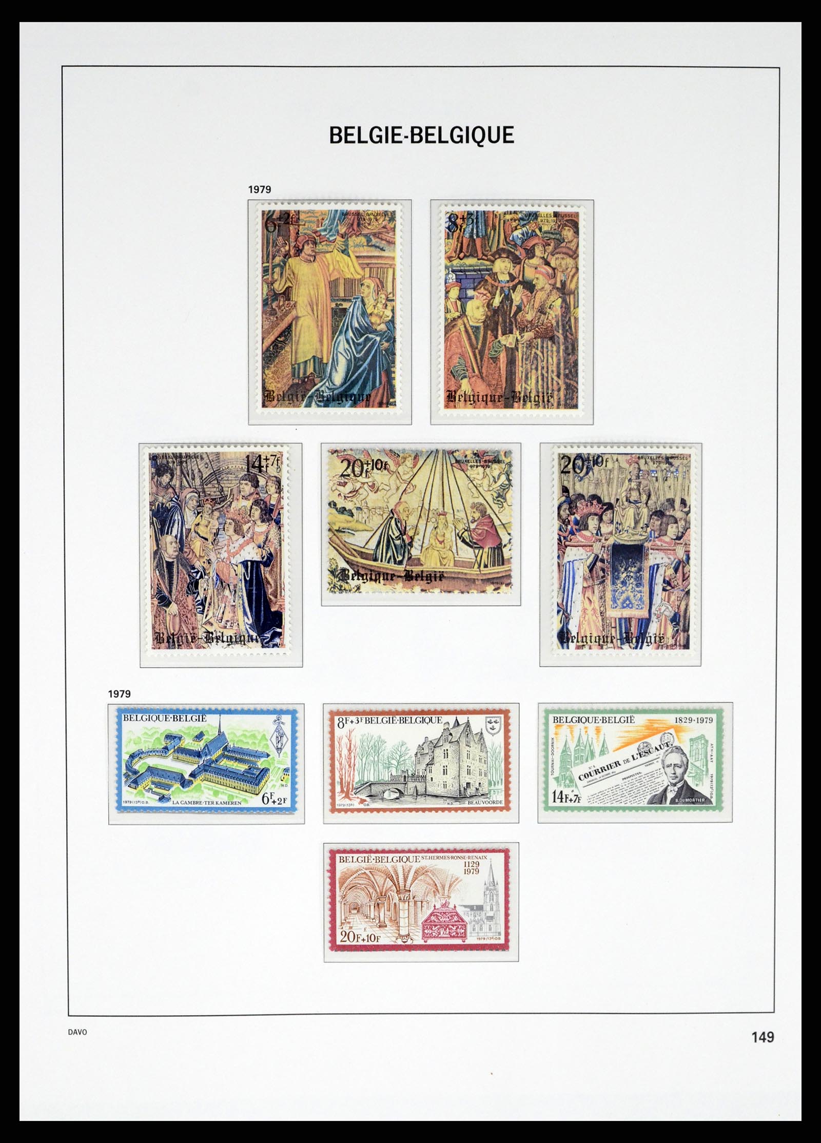 37368 038 - Stamp collection 37368 Belgium 1969-2003.