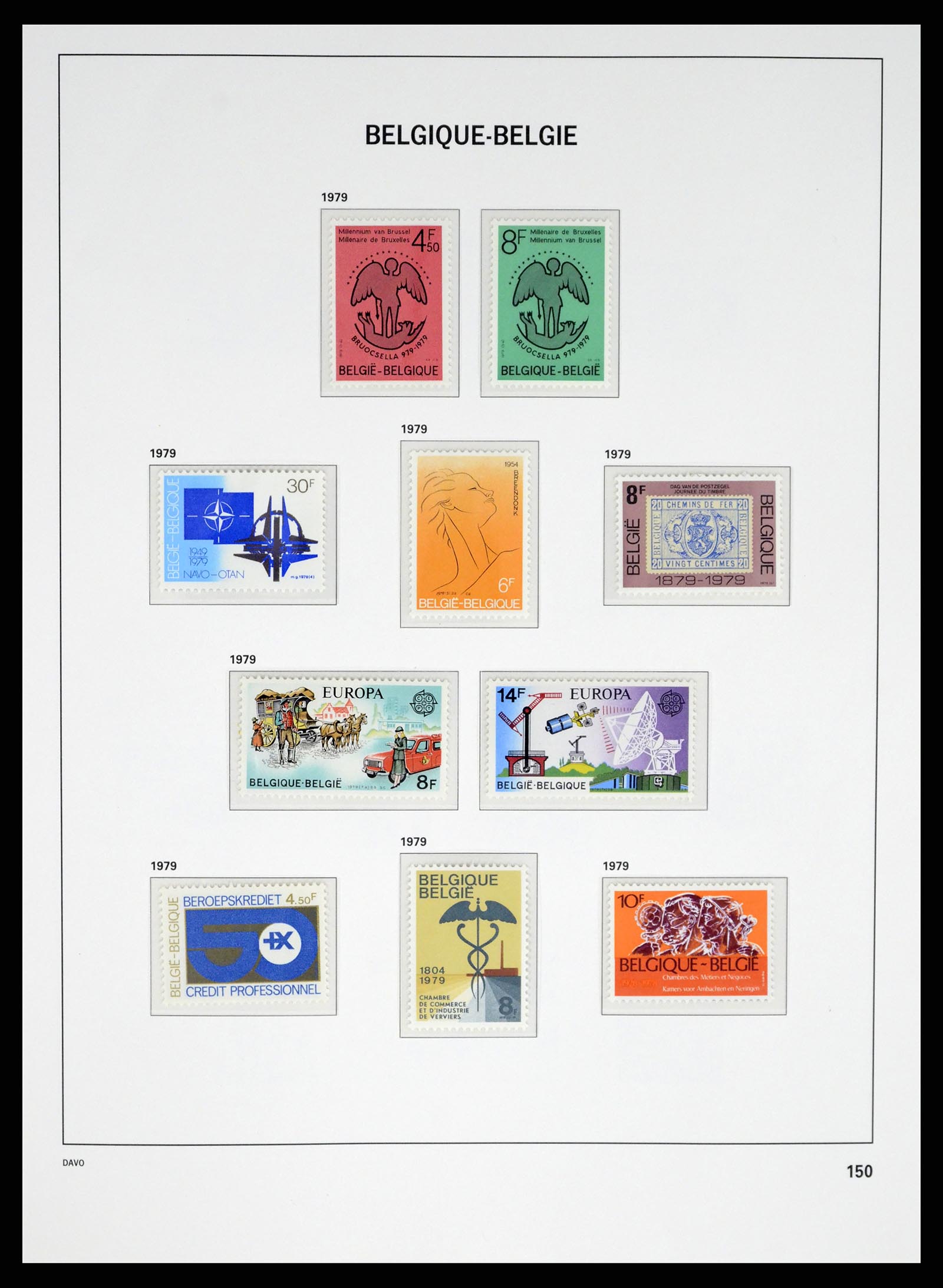 37368 039 - Stamp collection 37368 Belgium 1969-2003.