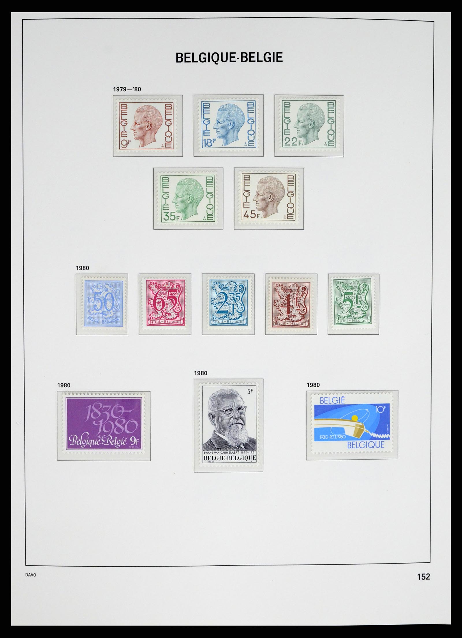 37368 041 - Stamp collection 37368 Belgium 1969-2003.