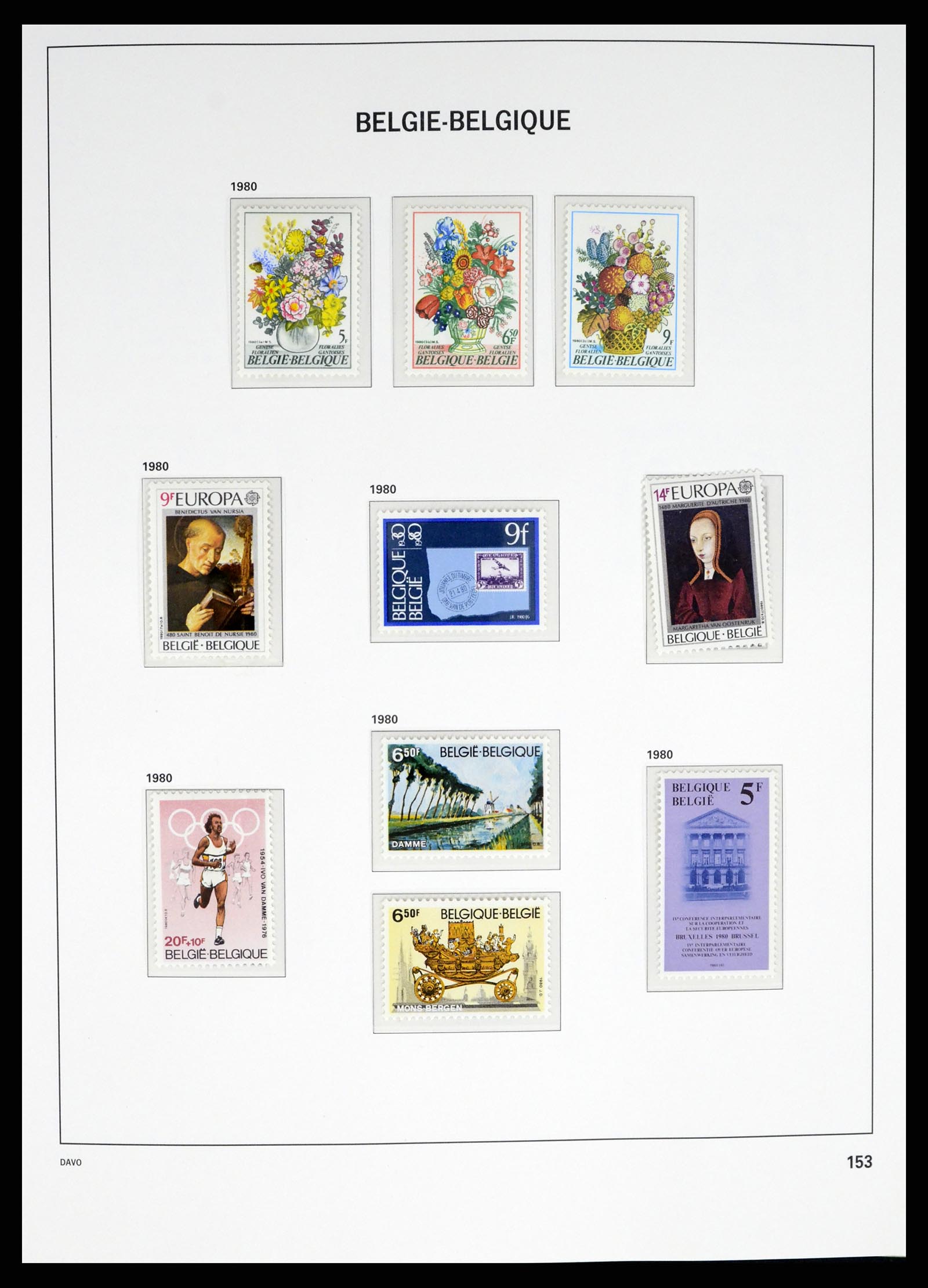 37368 042 - Stamp collection 37368 Belgium 1969-2003.