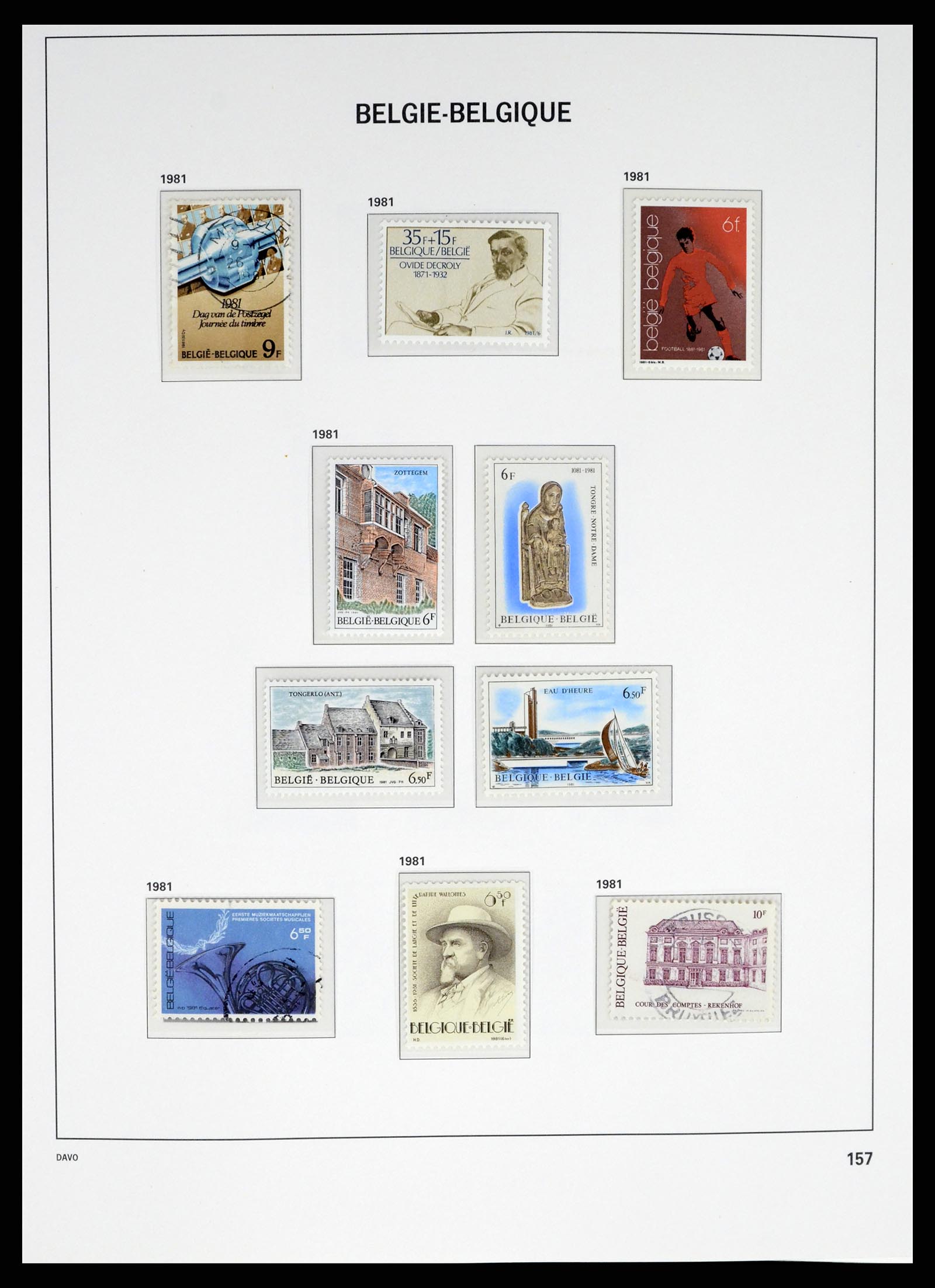 37368 046 - Stamp collection 37368 Belgium 1969-2003.