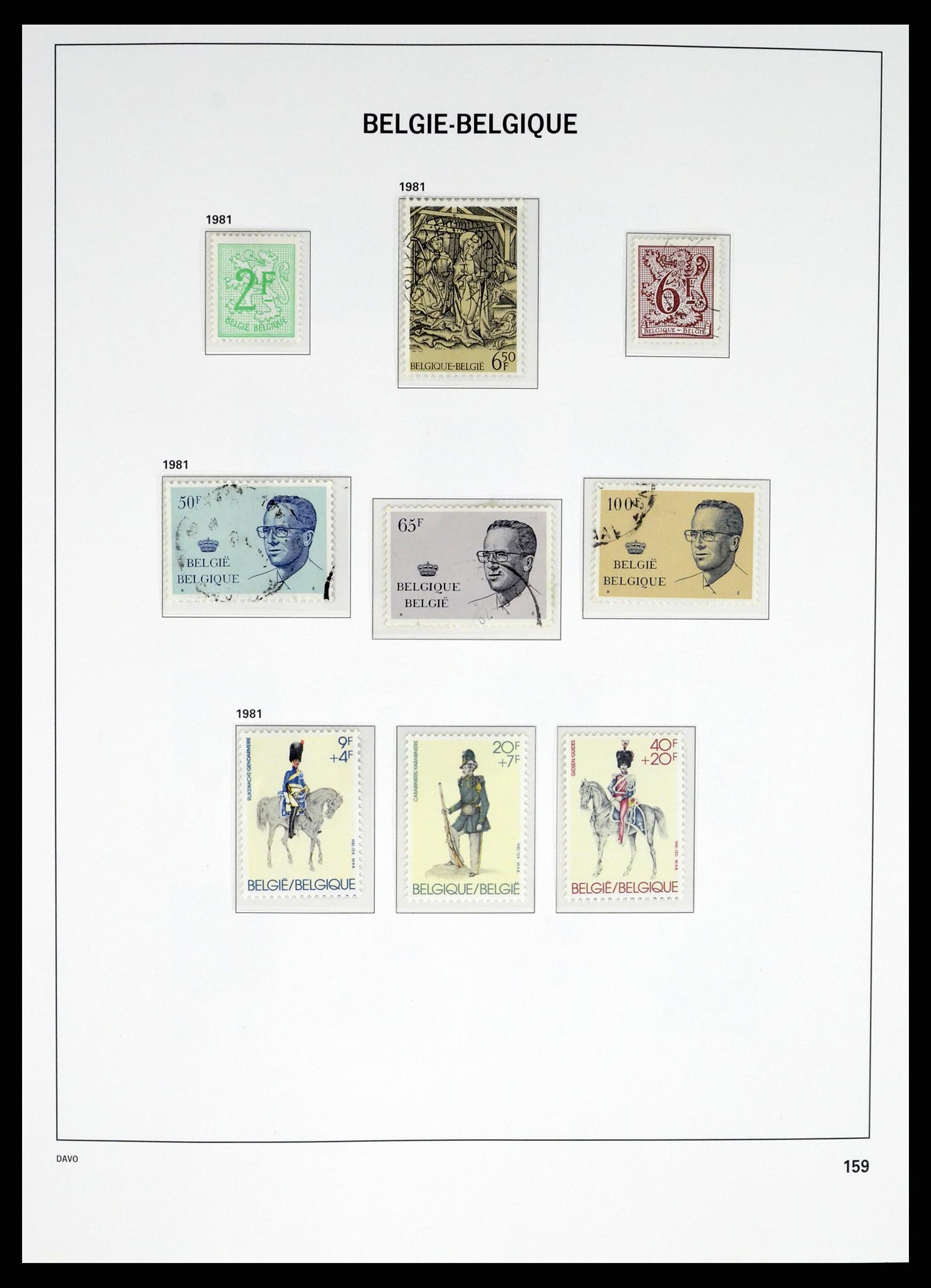 37368 048 - Stamp collection 37368 Belgium 1969-2003.
