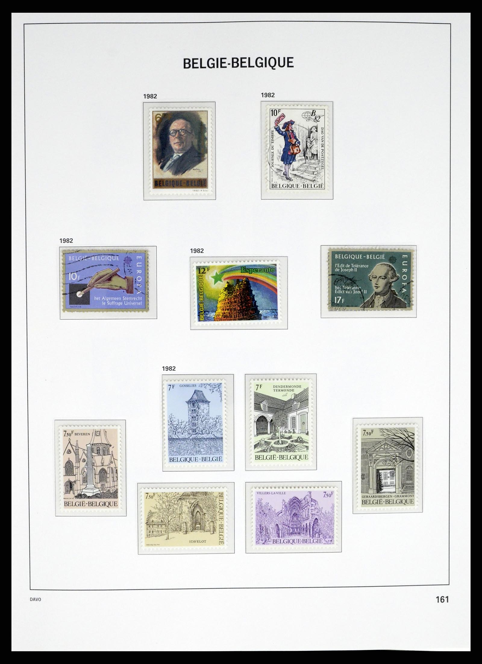 37368 050 - Stamp collection 37368 Belgium 1969-2003.