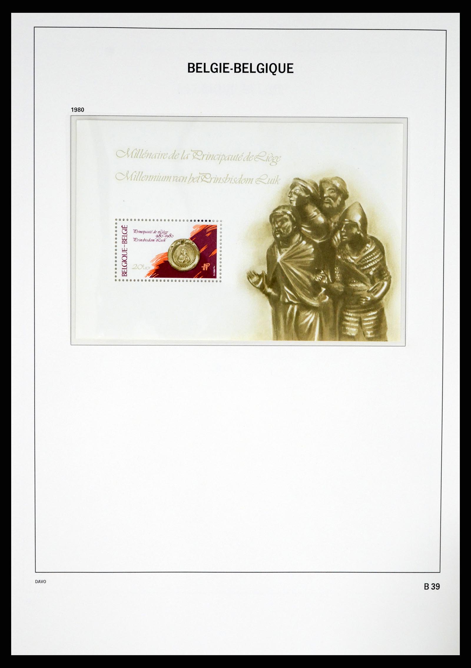 37368 067 - Stamp collection 37368 Belgium 1969-2003.