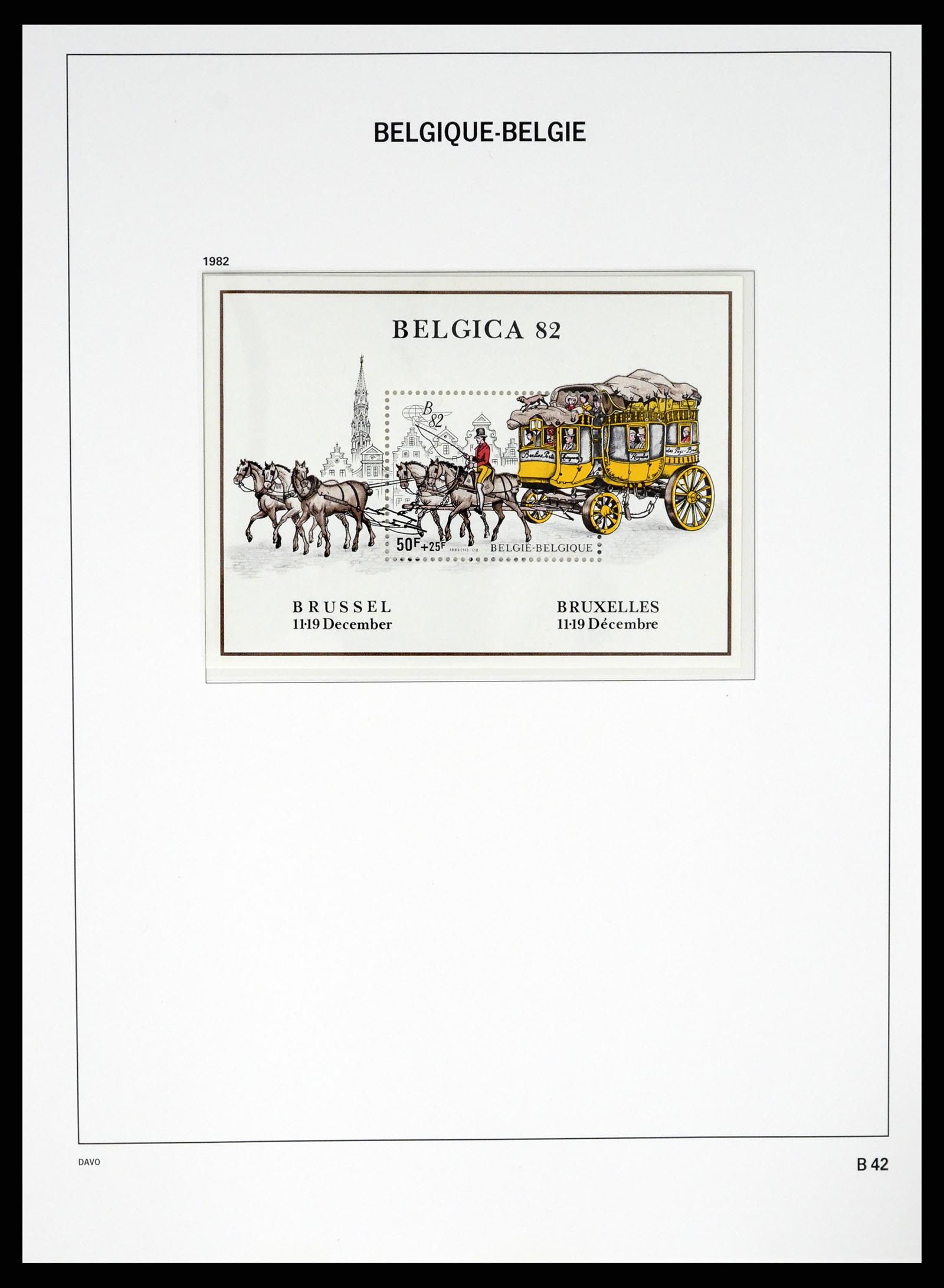 37368 070 - Stamp collection 37368 Belgium 1969-2003.