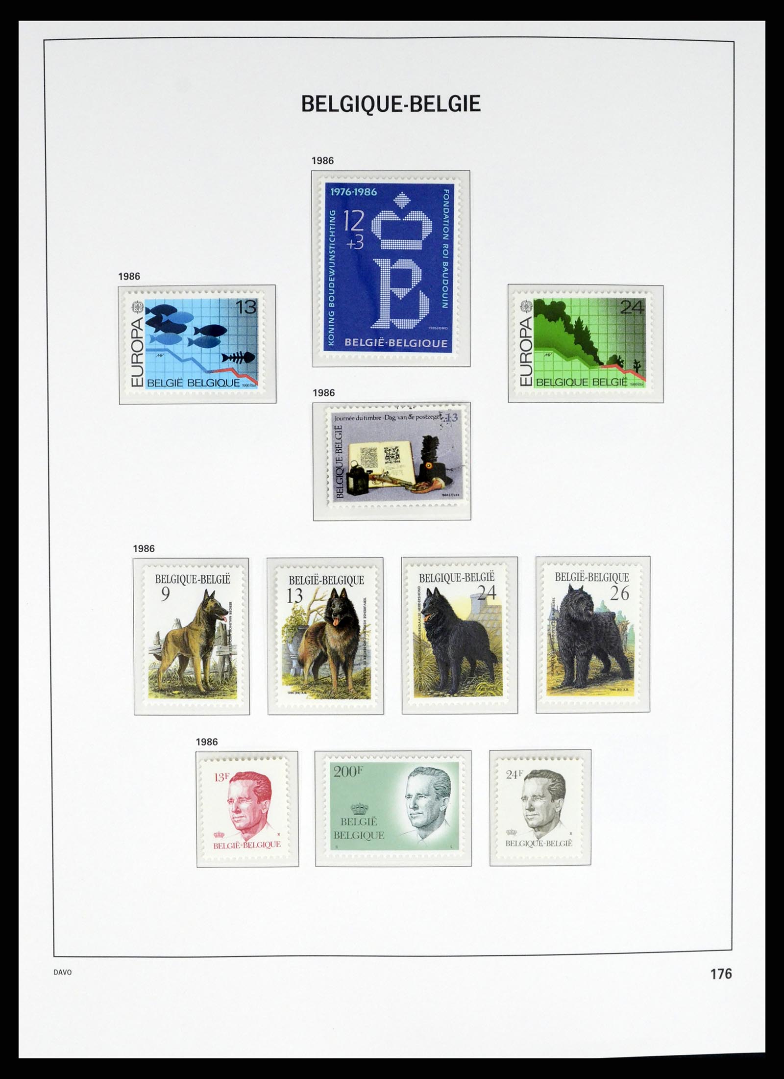 37368 077 - Stamp collection 37368 Belgium 1969-2003.