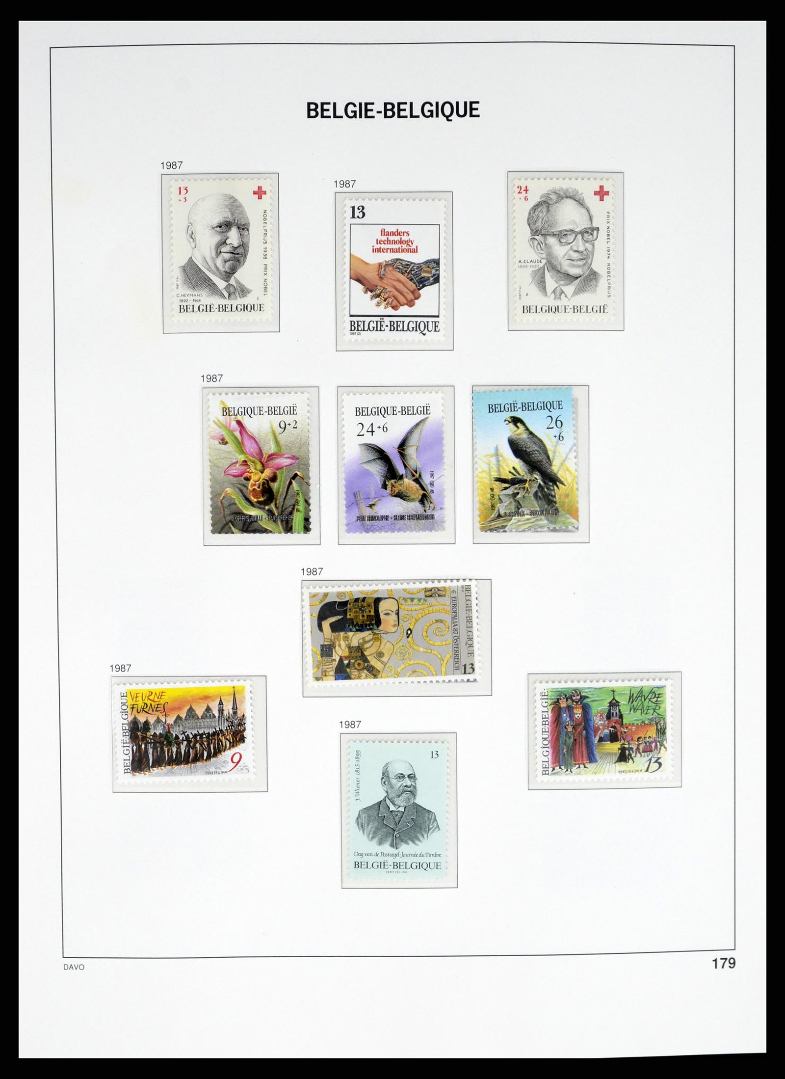 37368 080 - Stamp collection 37368 Belgium 1969-2003.