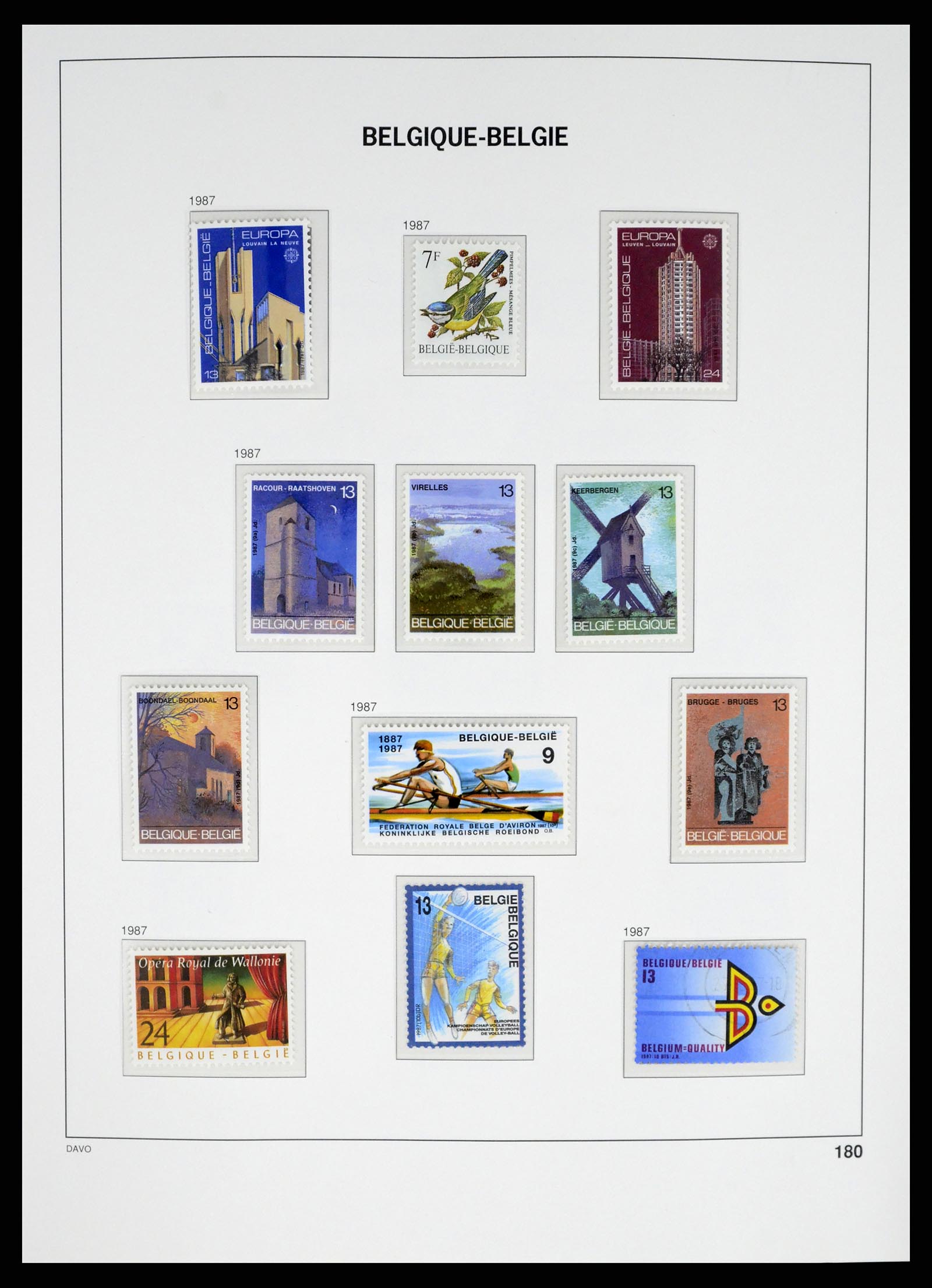 37368 081 - Stamp collection 37368 Belgium 1969-2003.