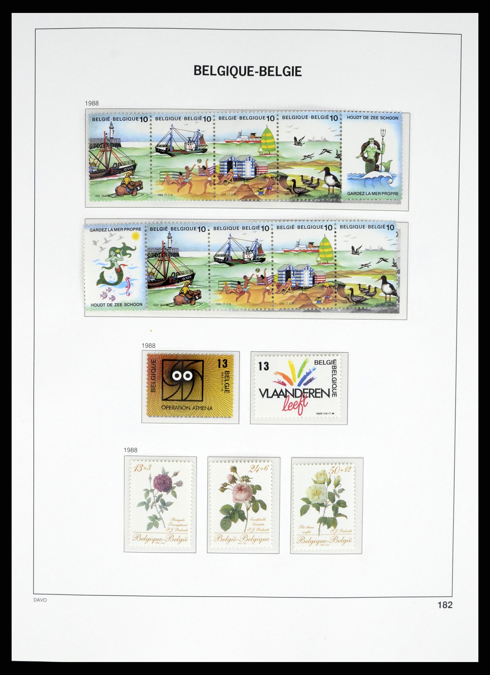 37368 083 - Stamp collection 37368 Belgium 1969-2003.