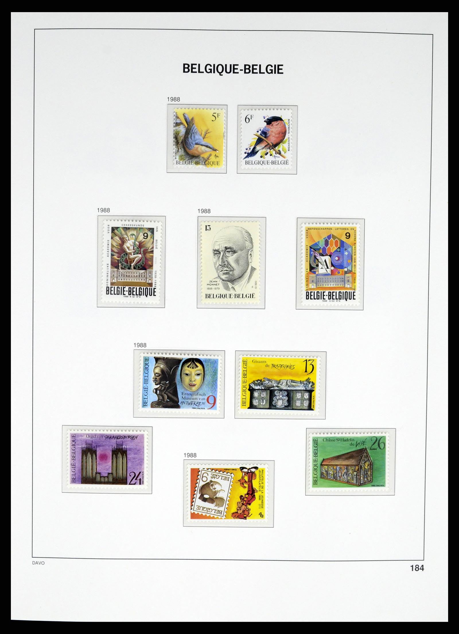 37368 085 - Stamp collection 37368 Belgium 1969-2003.