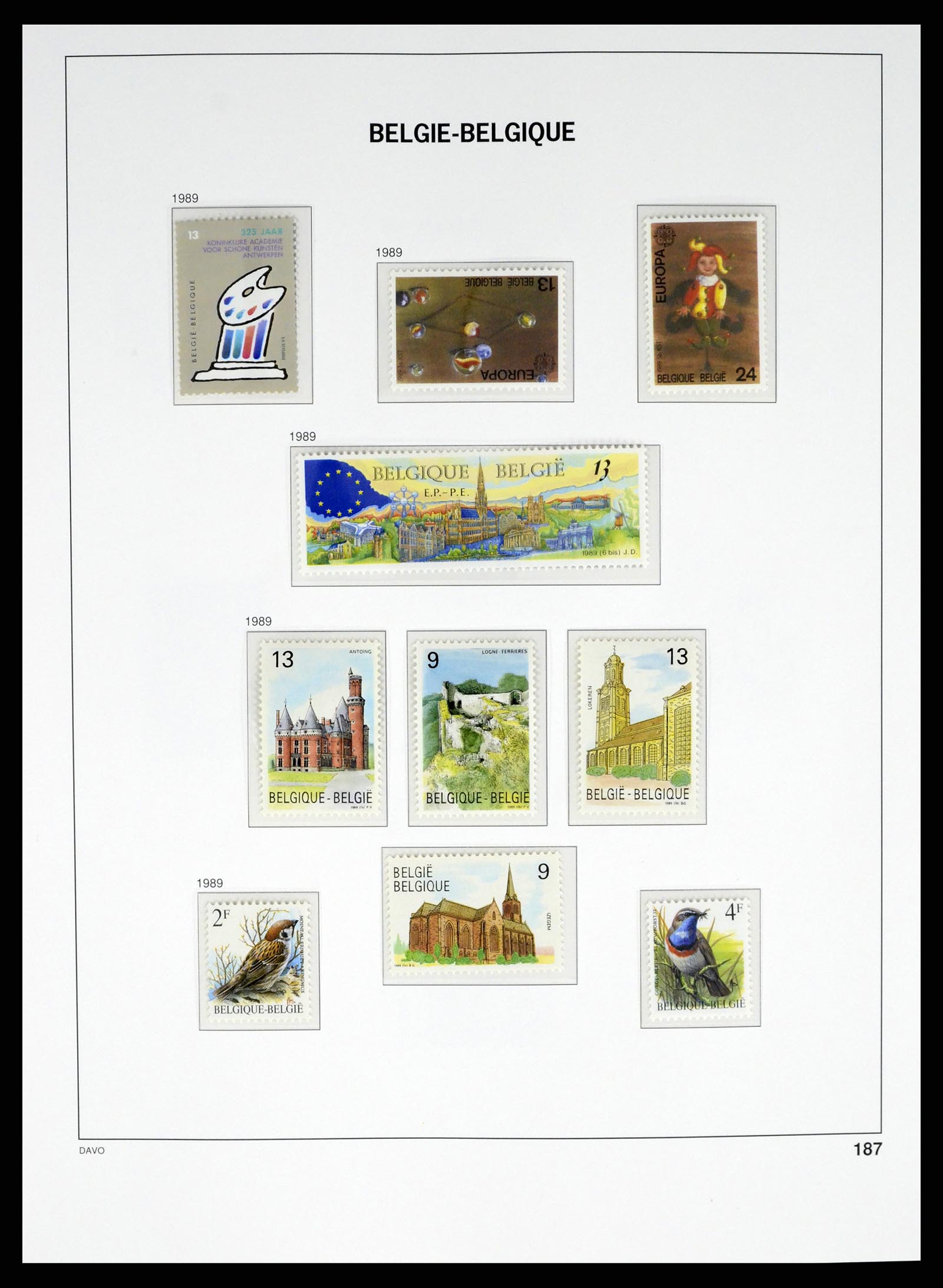 37368 088 - Stamp collection 37368 Belgium 1969-2003.