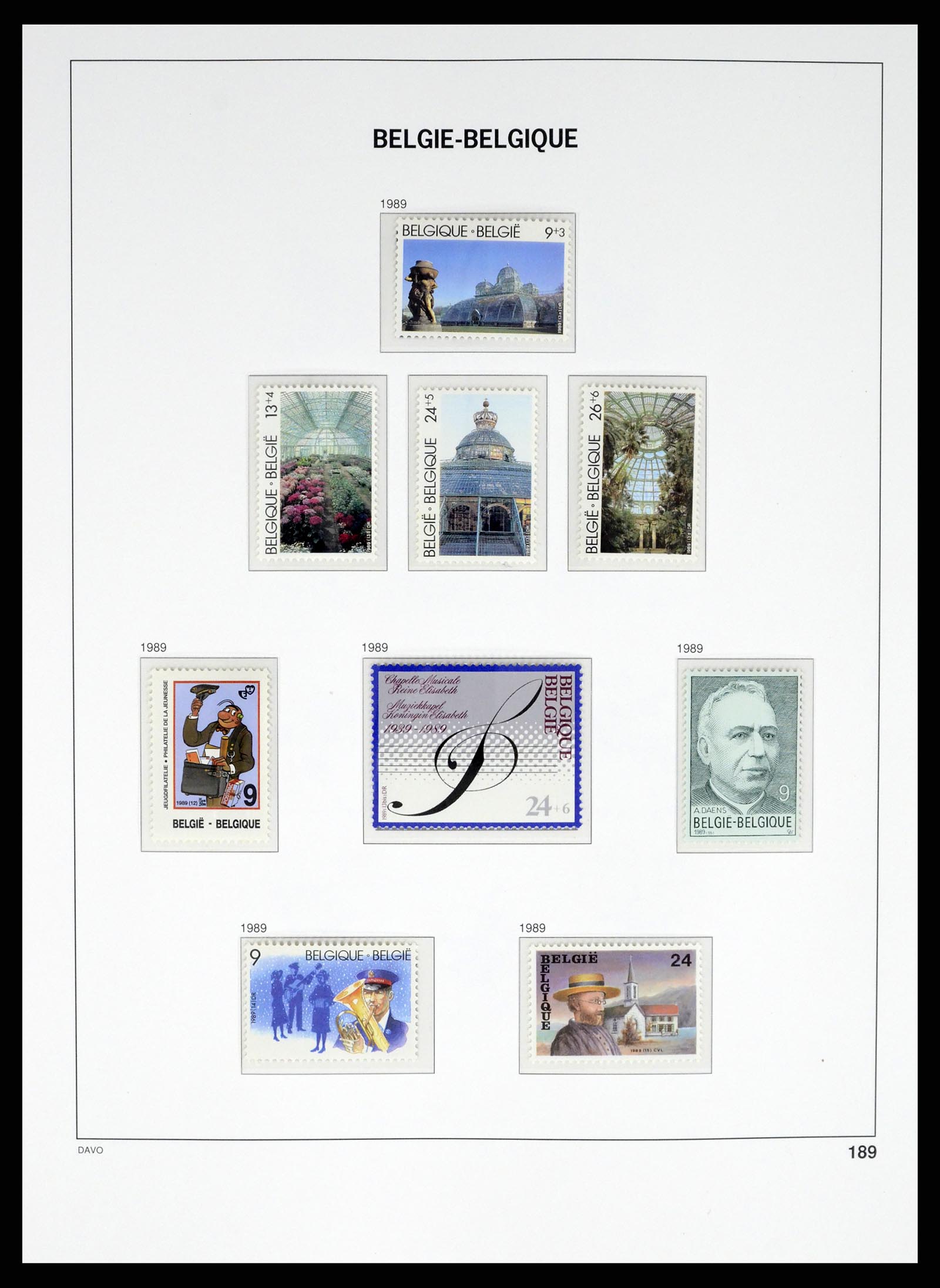 37368 090 - Stamp collection 37368 Belgium 1969-2003.