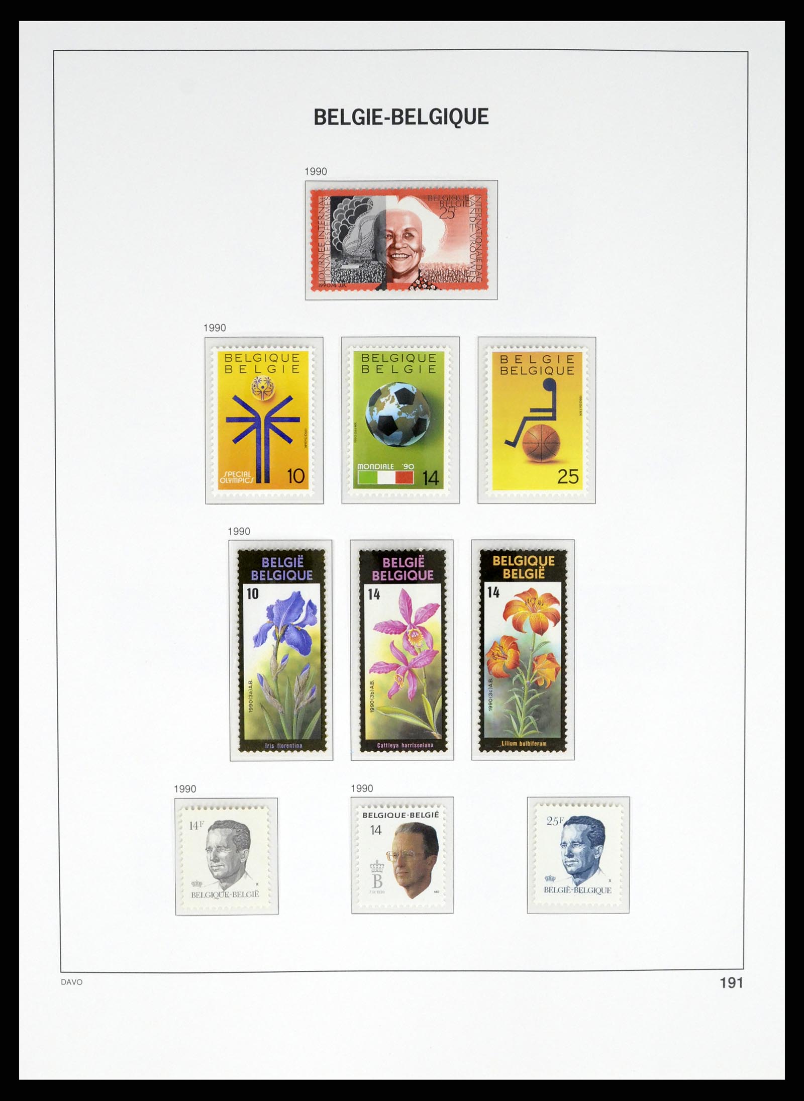 37368 092 - Stamp collection 37368 Belgium 1969-2003.