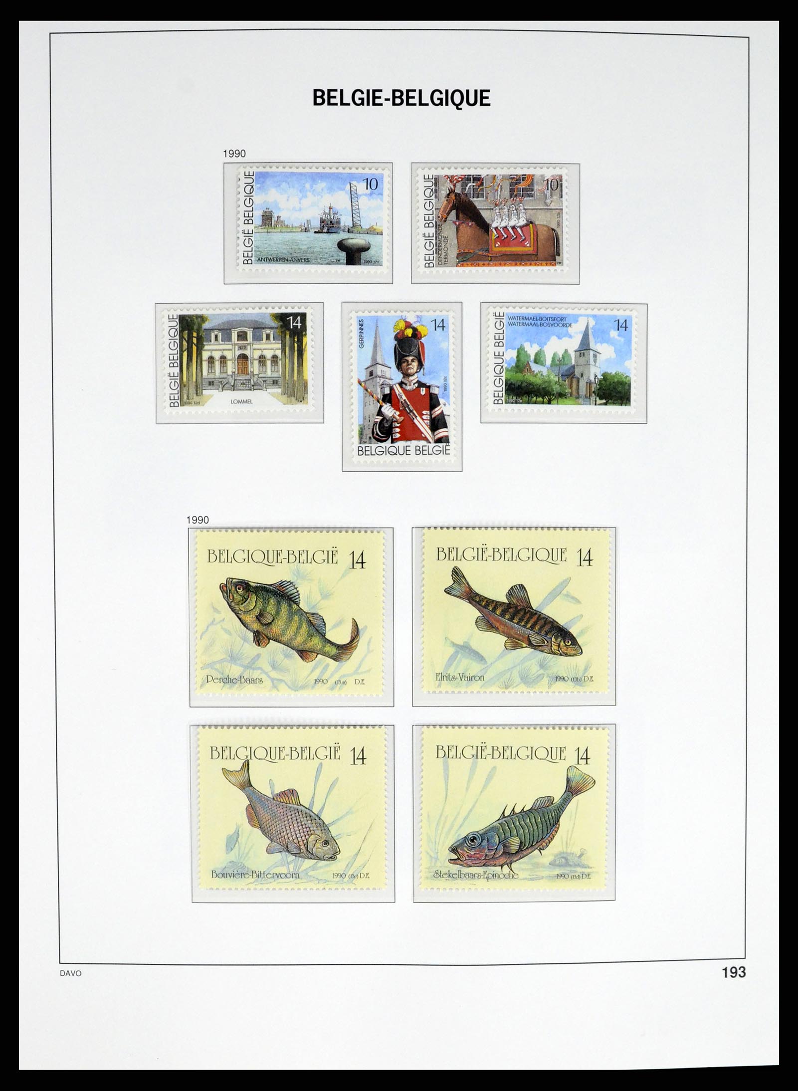 37368 094 - Stamp collection 37368 Belgium 1969-2003.