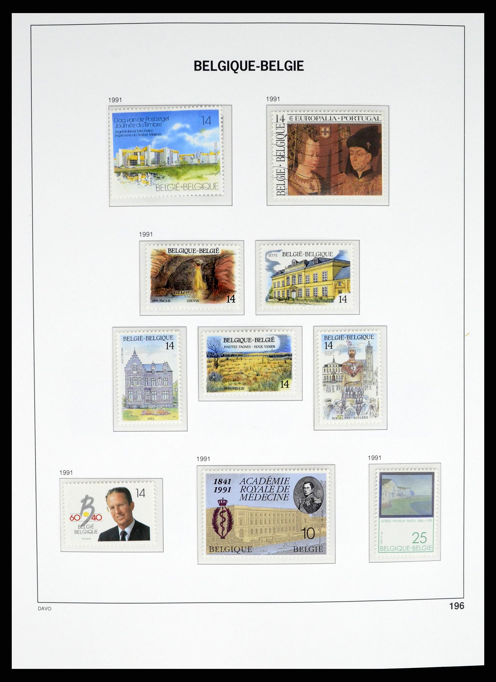 37368 097 - Stamp collection 37368 Belgium 1969-2003.