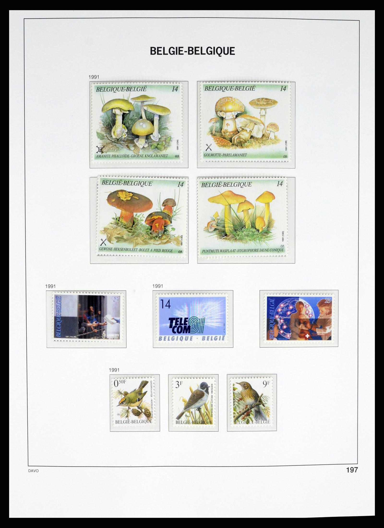 37368 098 - Stamp collection 37368 Belgium 1969-2003.