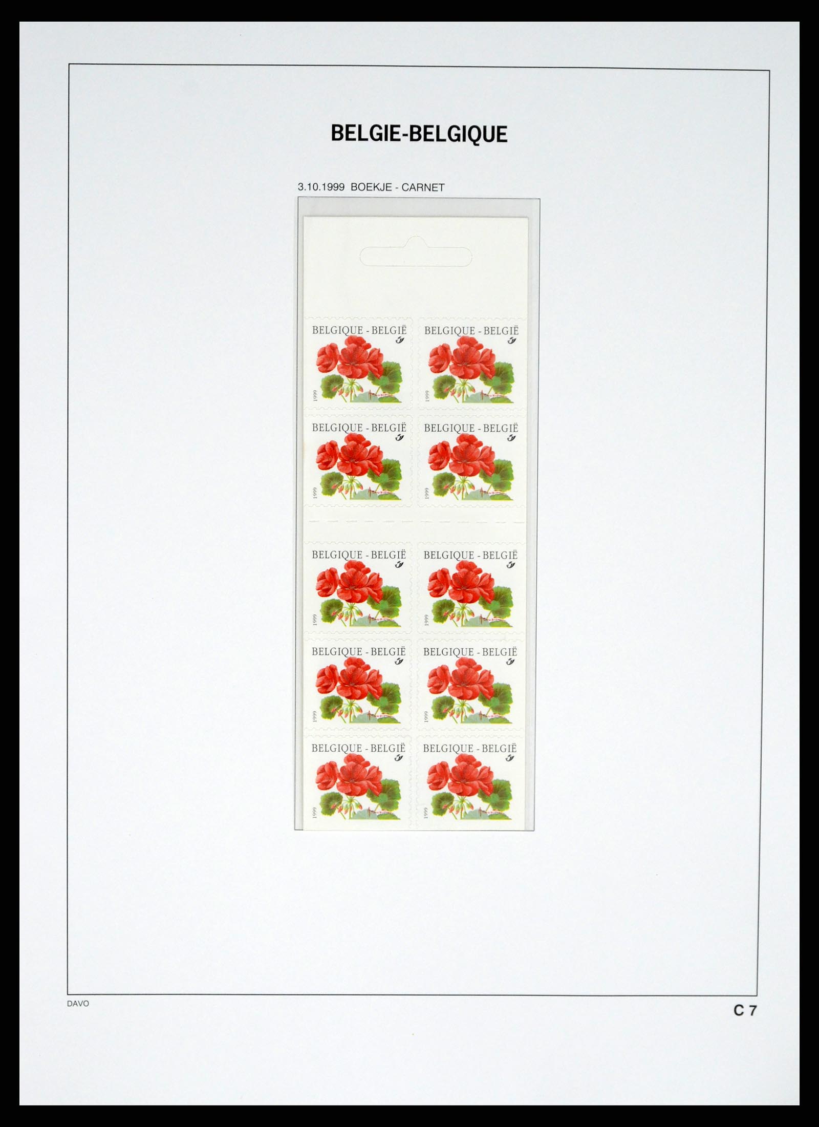 37368 162 - Stamp collection 37368 Belgium 1969-2003.