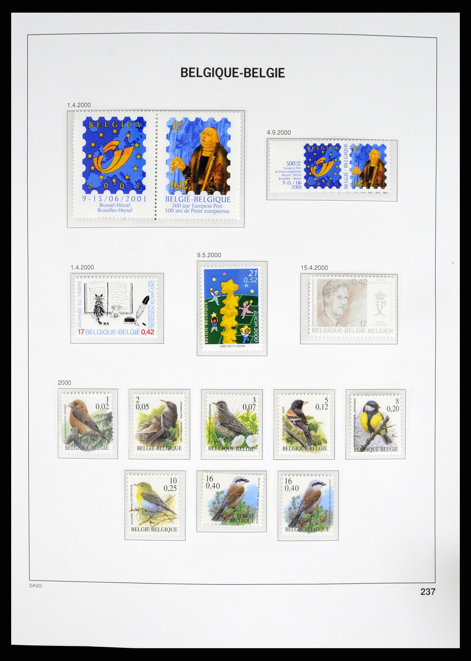 37368 163 - Stamp collection 37368 Belgium 1969-2003.