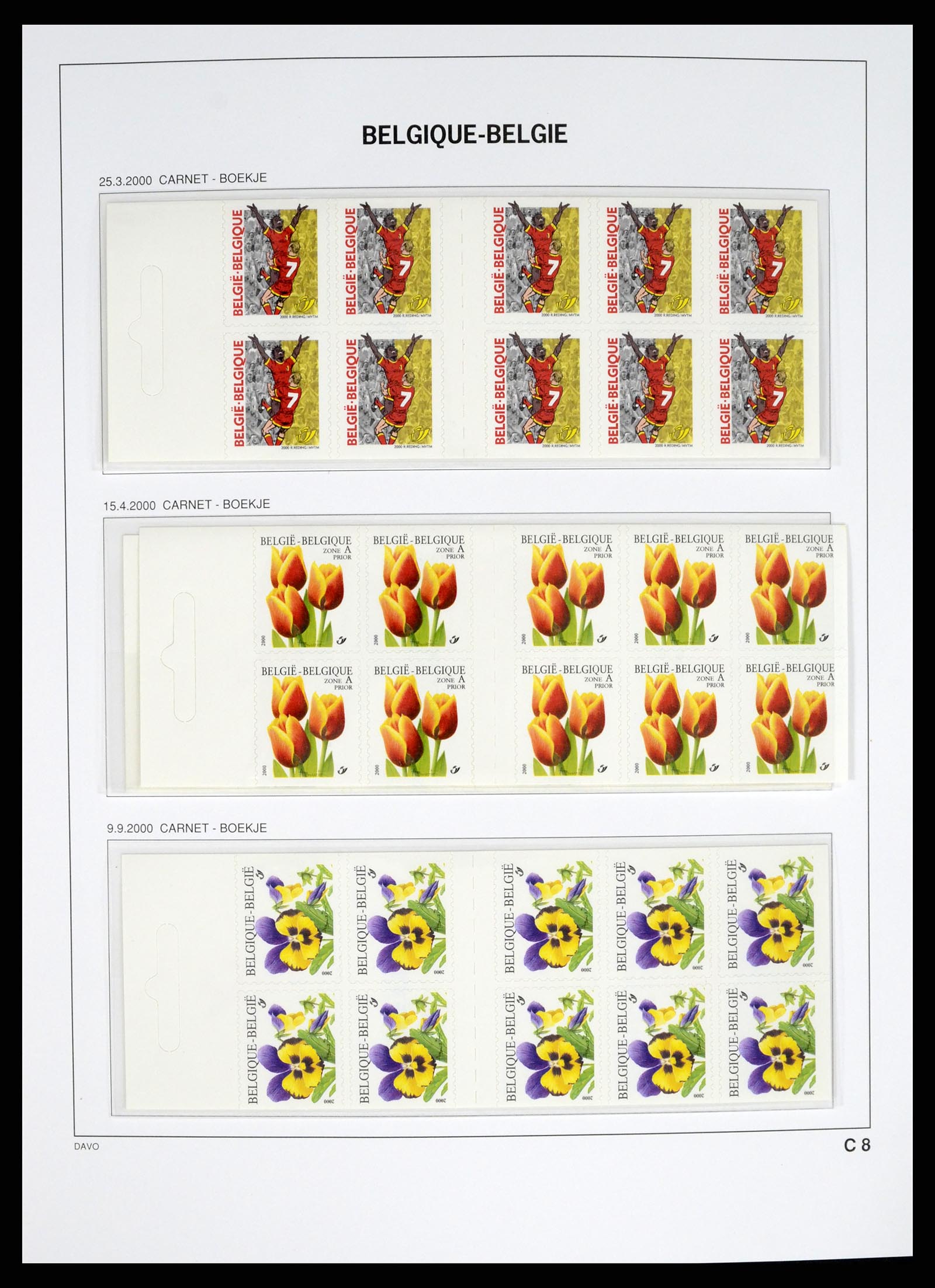 37368 173 - Stamp collection 37368 Belgium 1969-2003.