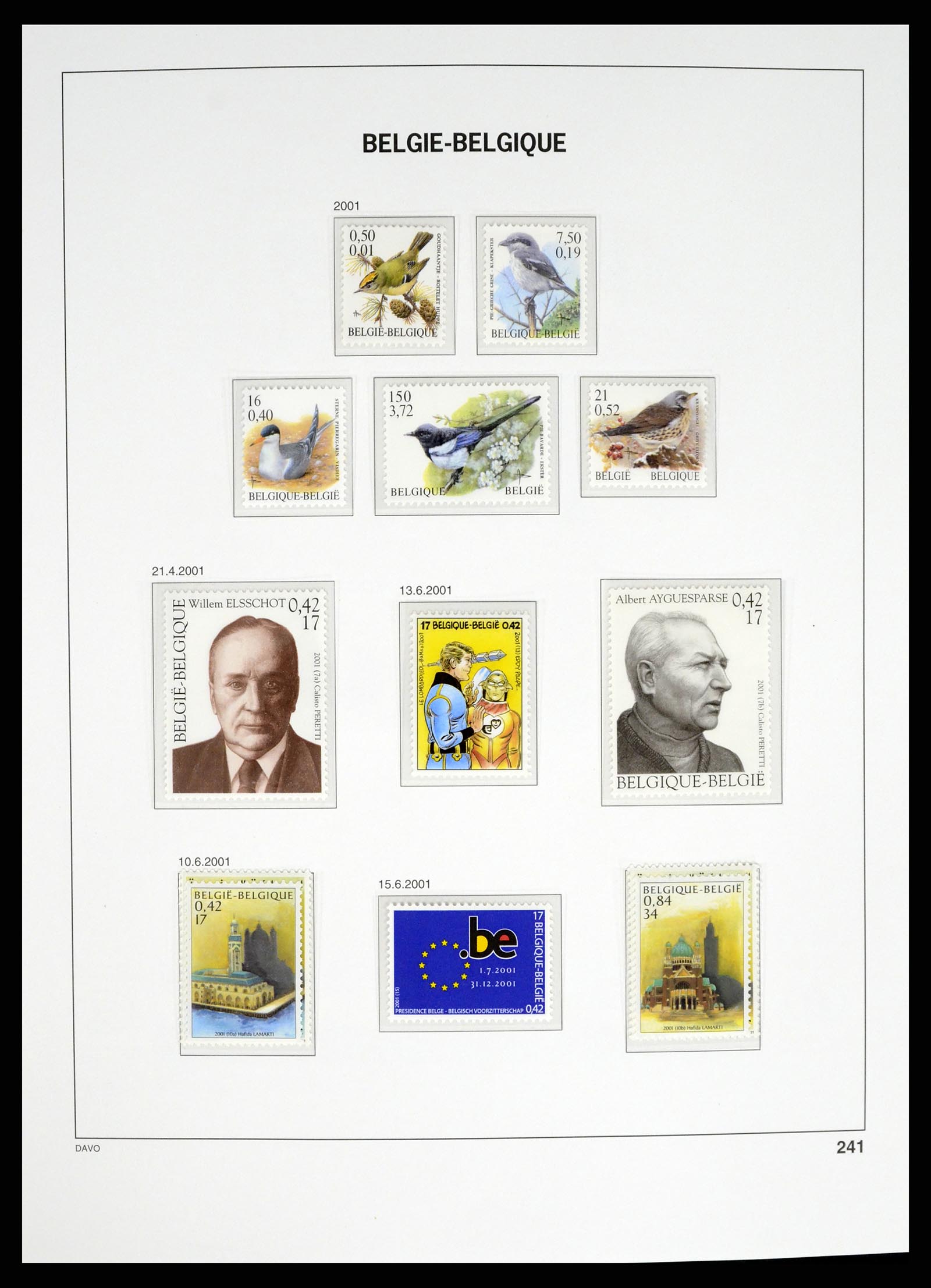 37368 175 - Stamp collection 37368 Belgium 1969-2003.