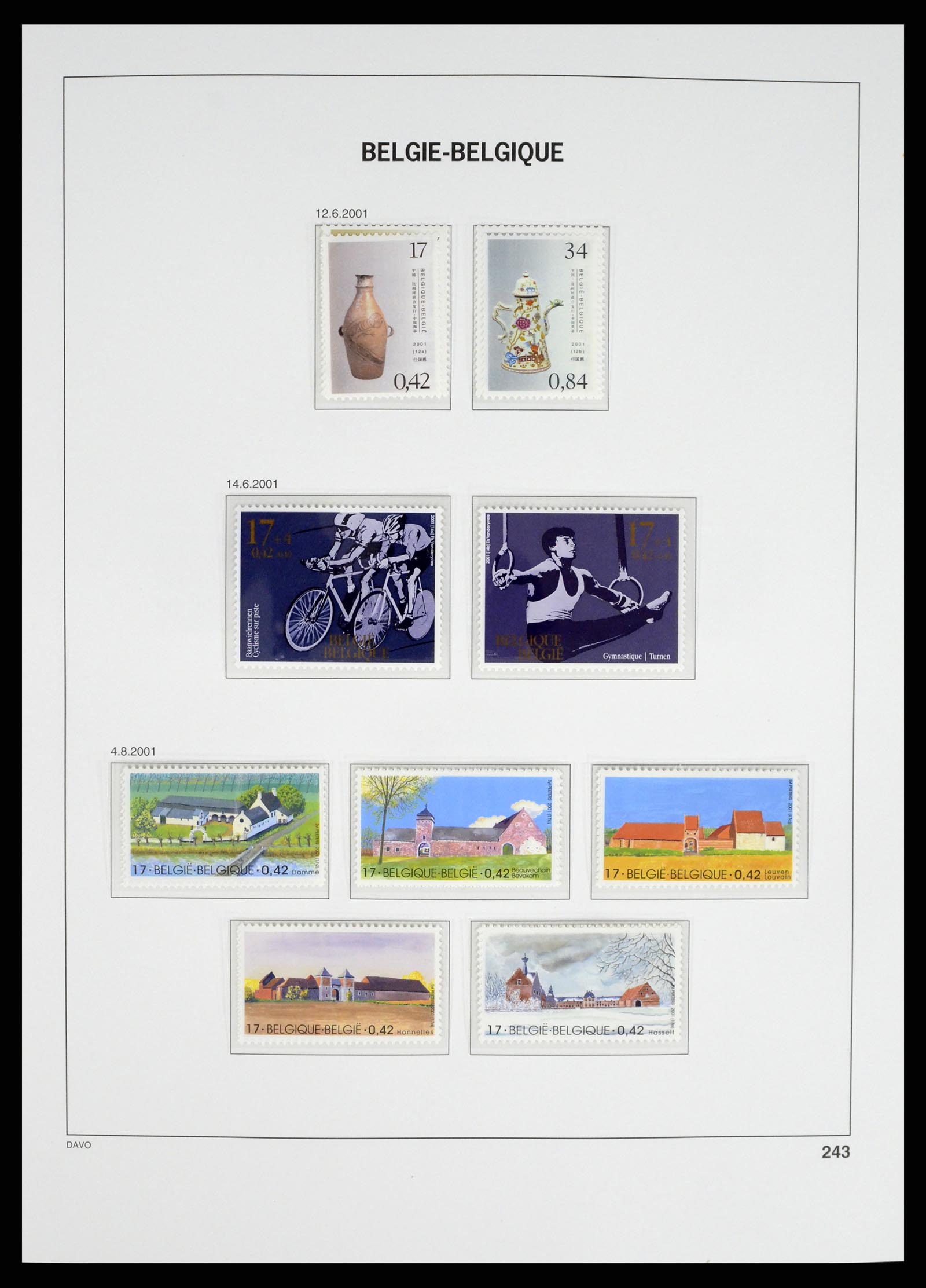 37368 177 - Stamp collection 37368 Belgium 1969-2003.