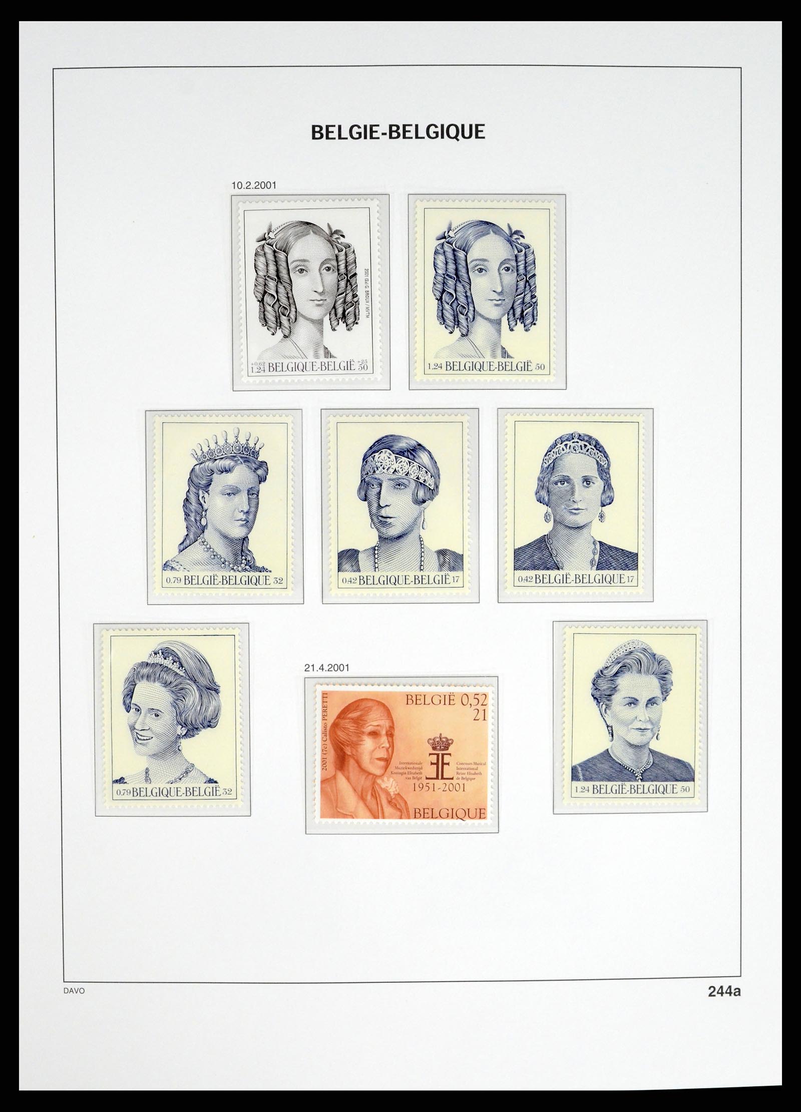 37368 180 - Stamp collection 37368 Belgium 1969-2003.