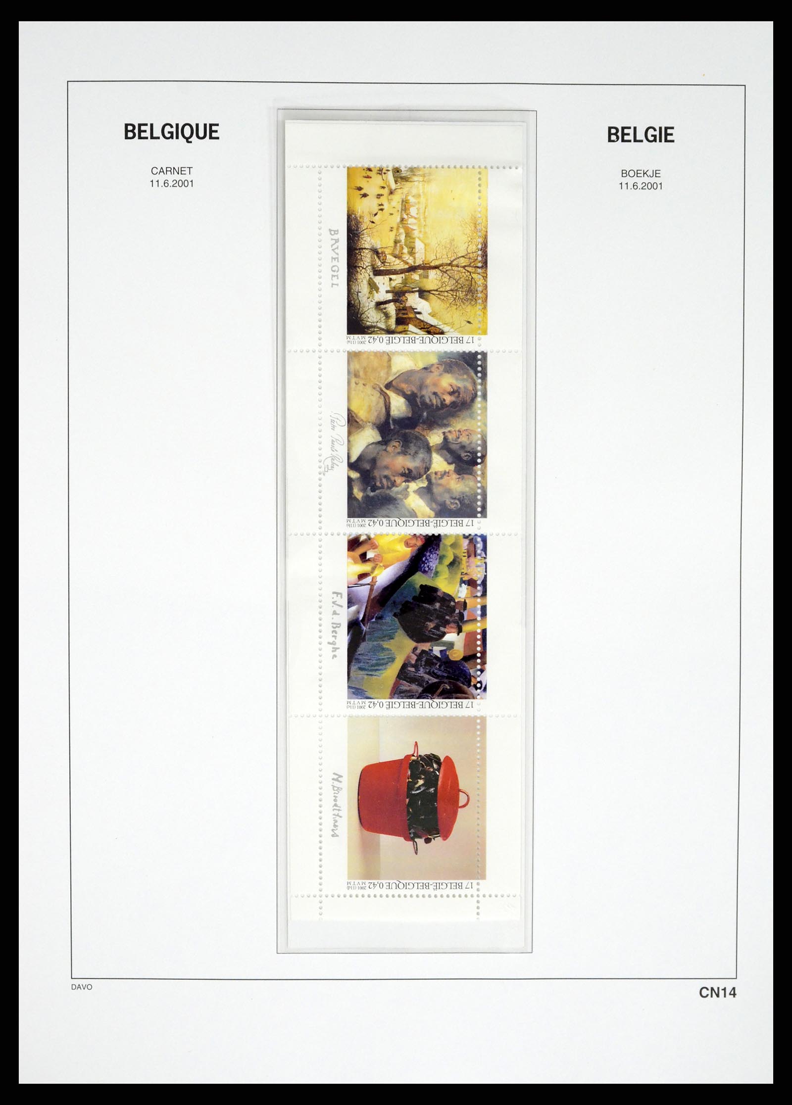37368 186 - Stamp collection 37368 Belgium 1969-2003.
