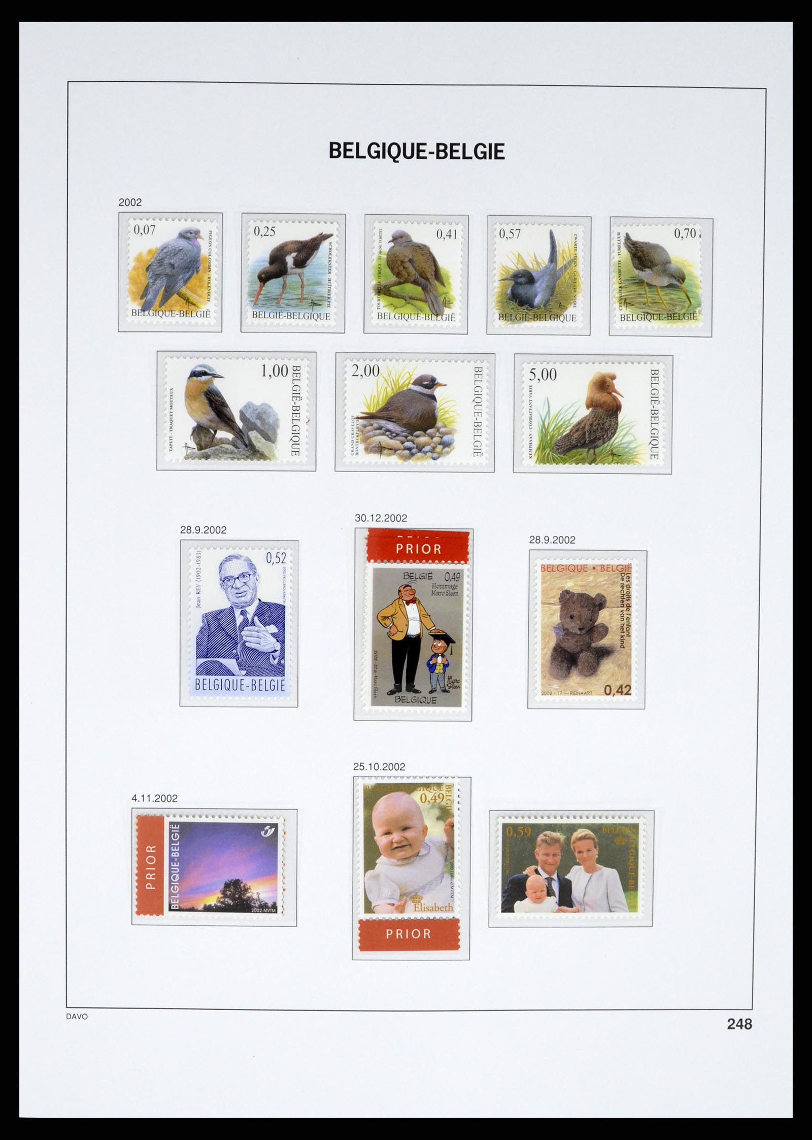 37368 191 - Stamp collection 37368 Belgium 1969-2003.