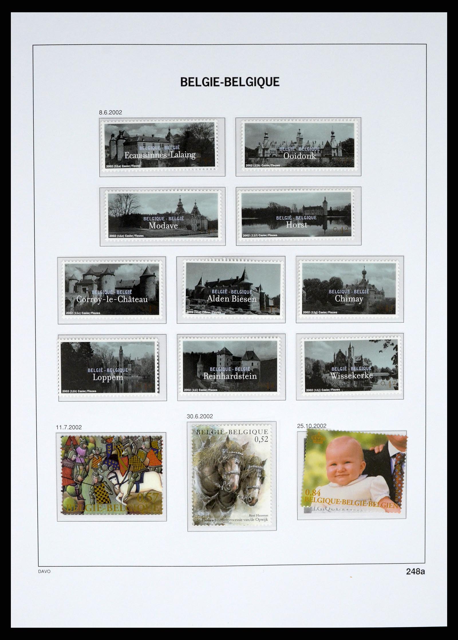 37368 192 - Stamp collection 37368 Belgium 1969-2003.