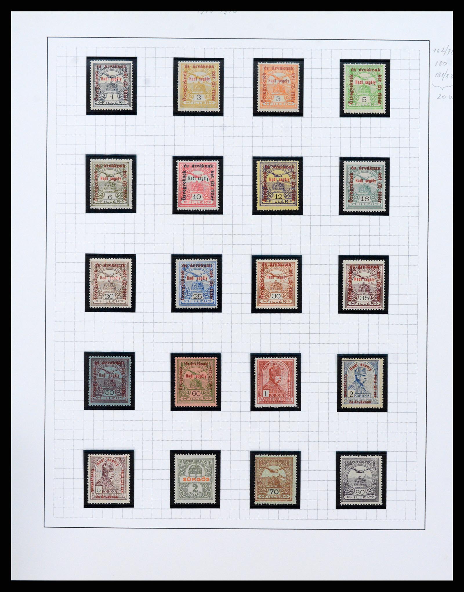 37369 006 - Postzegelverzameling 37369 Hongarije 1913-2002.