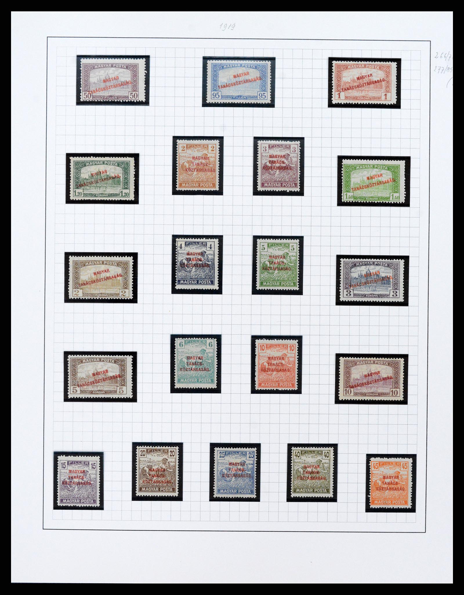 37369 012 - Postzegelverzameling 37369 Hongarije 1913-2002.