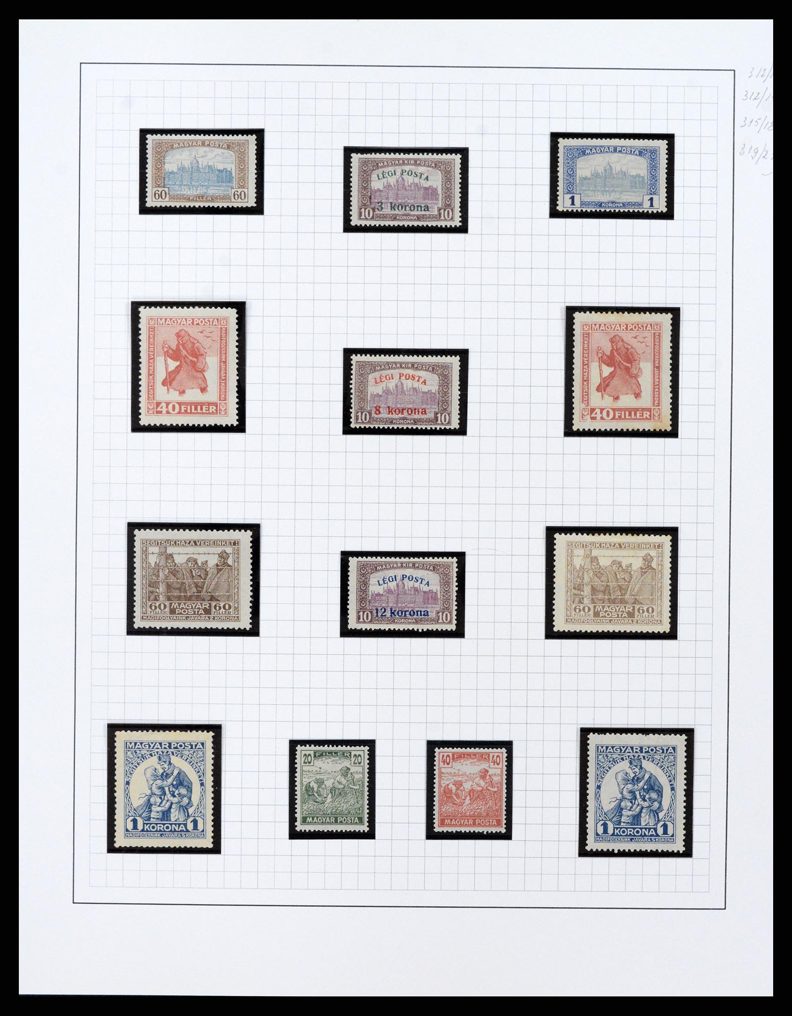 37369 013 - Postzegelverzameling 37369 Hongarije 1913-2002.