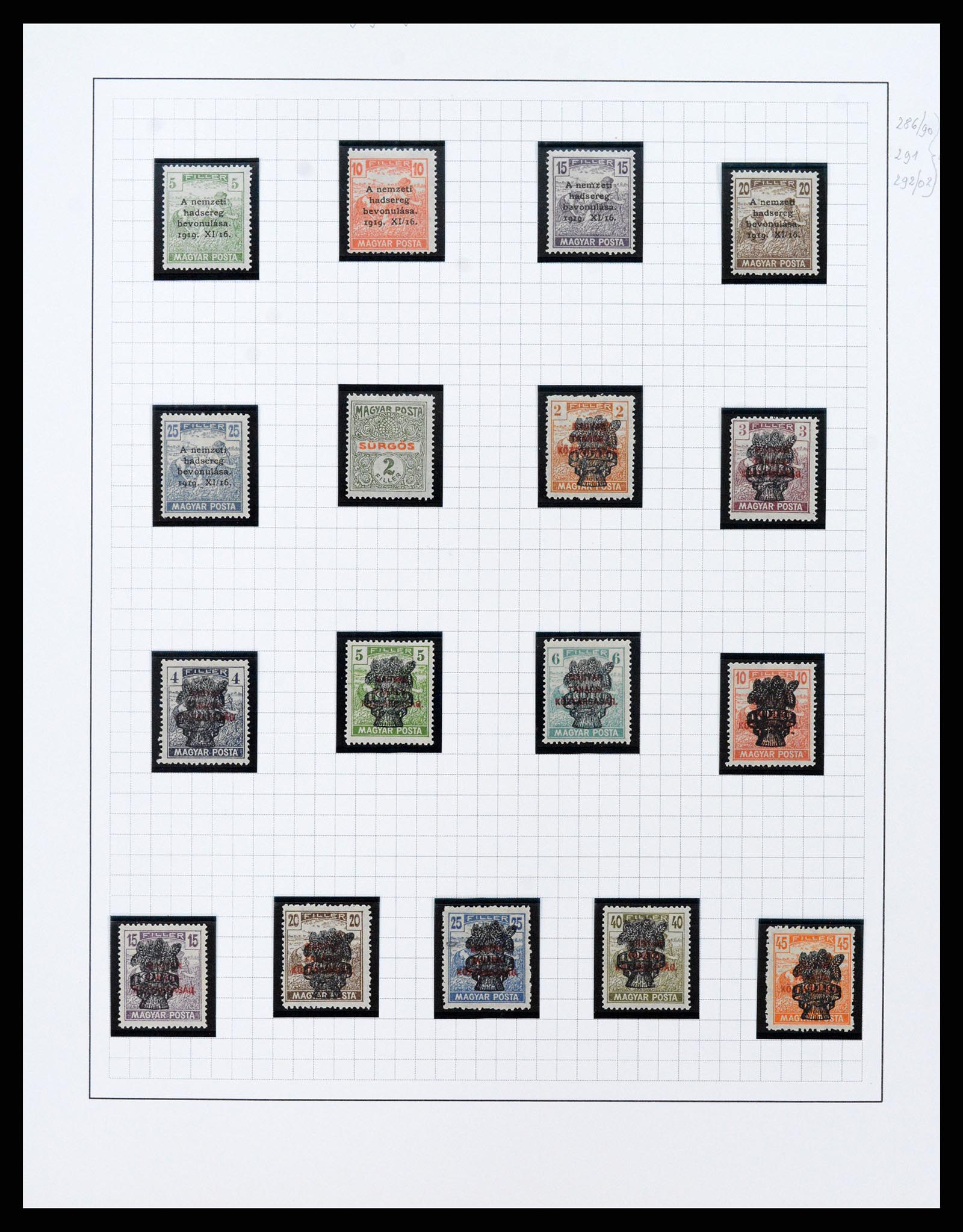 37369 014 - Postzegelverzameling 37369 Hongarije 1913-2002.