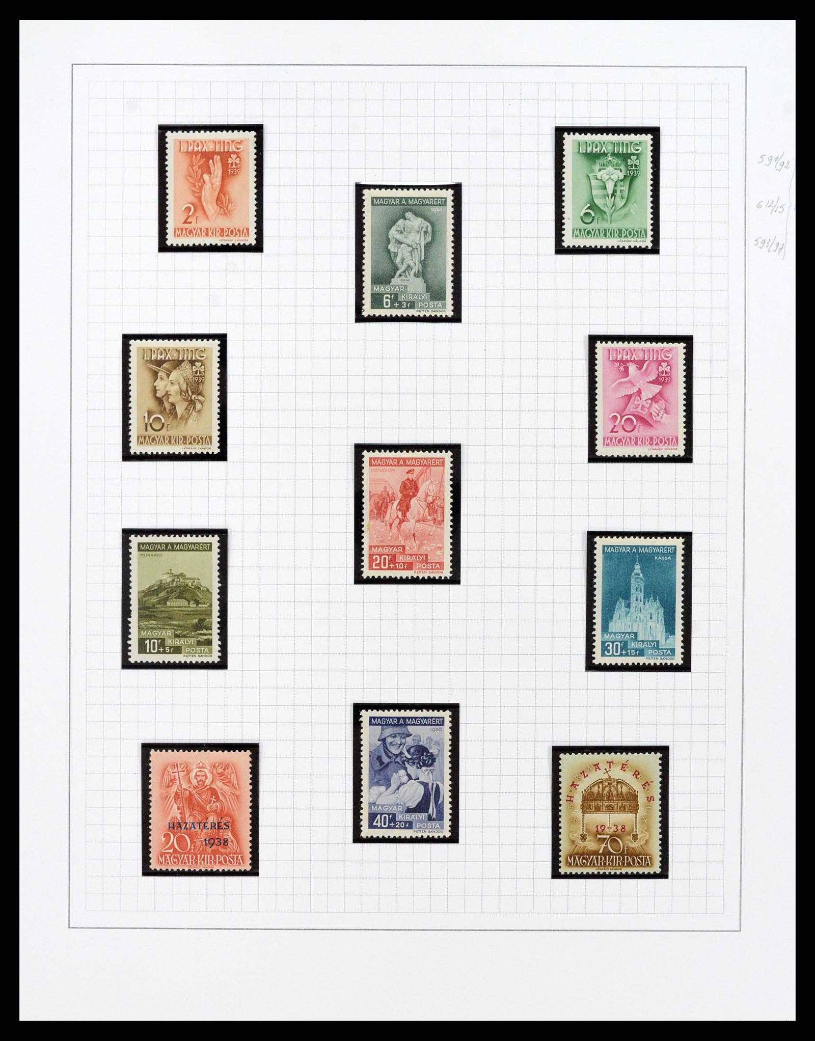 37369 031 - Stamp collection 37369 Hungary 1913-2002.