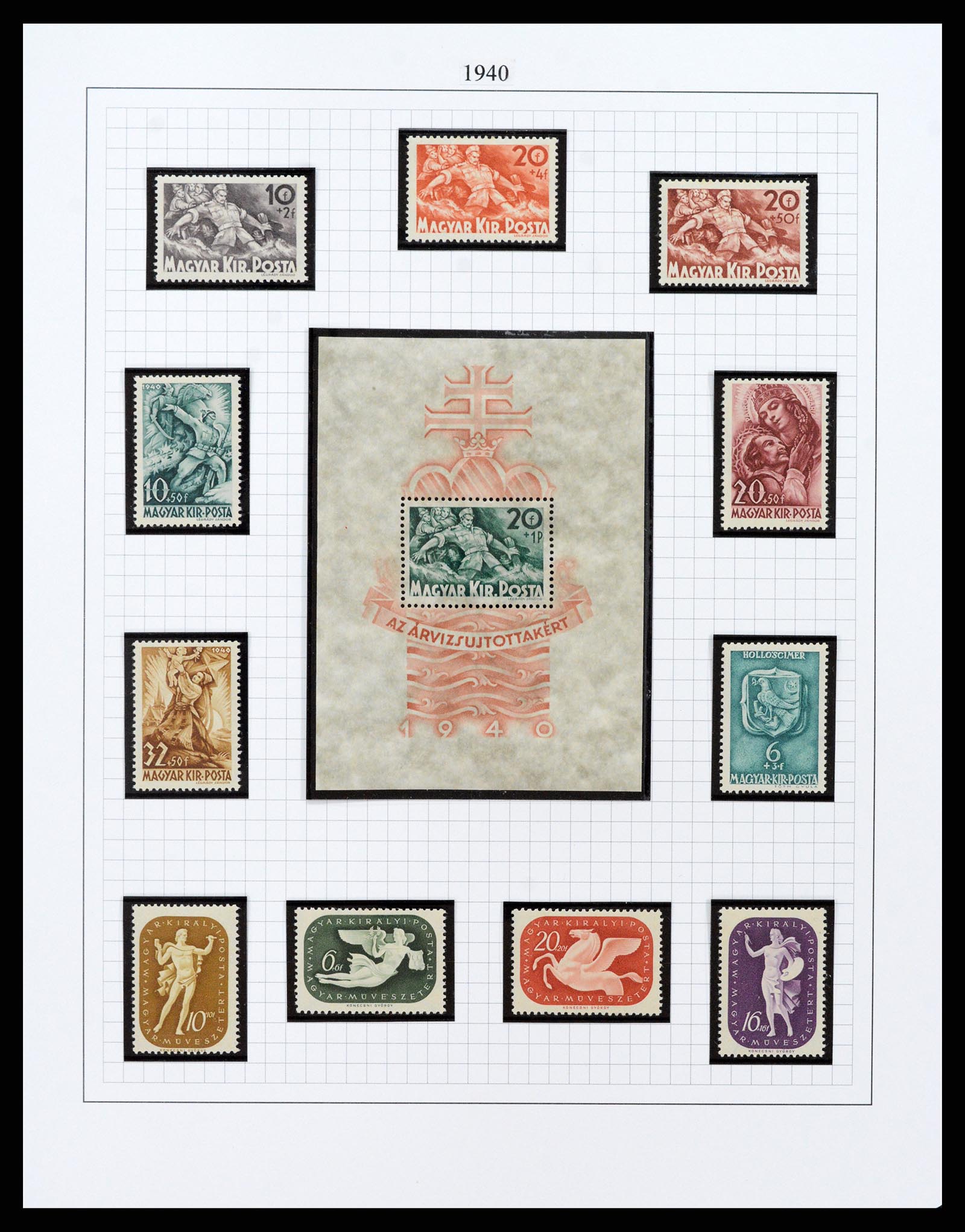 37369 034 - Stamp collection 37369 Hungary 1913-2002.