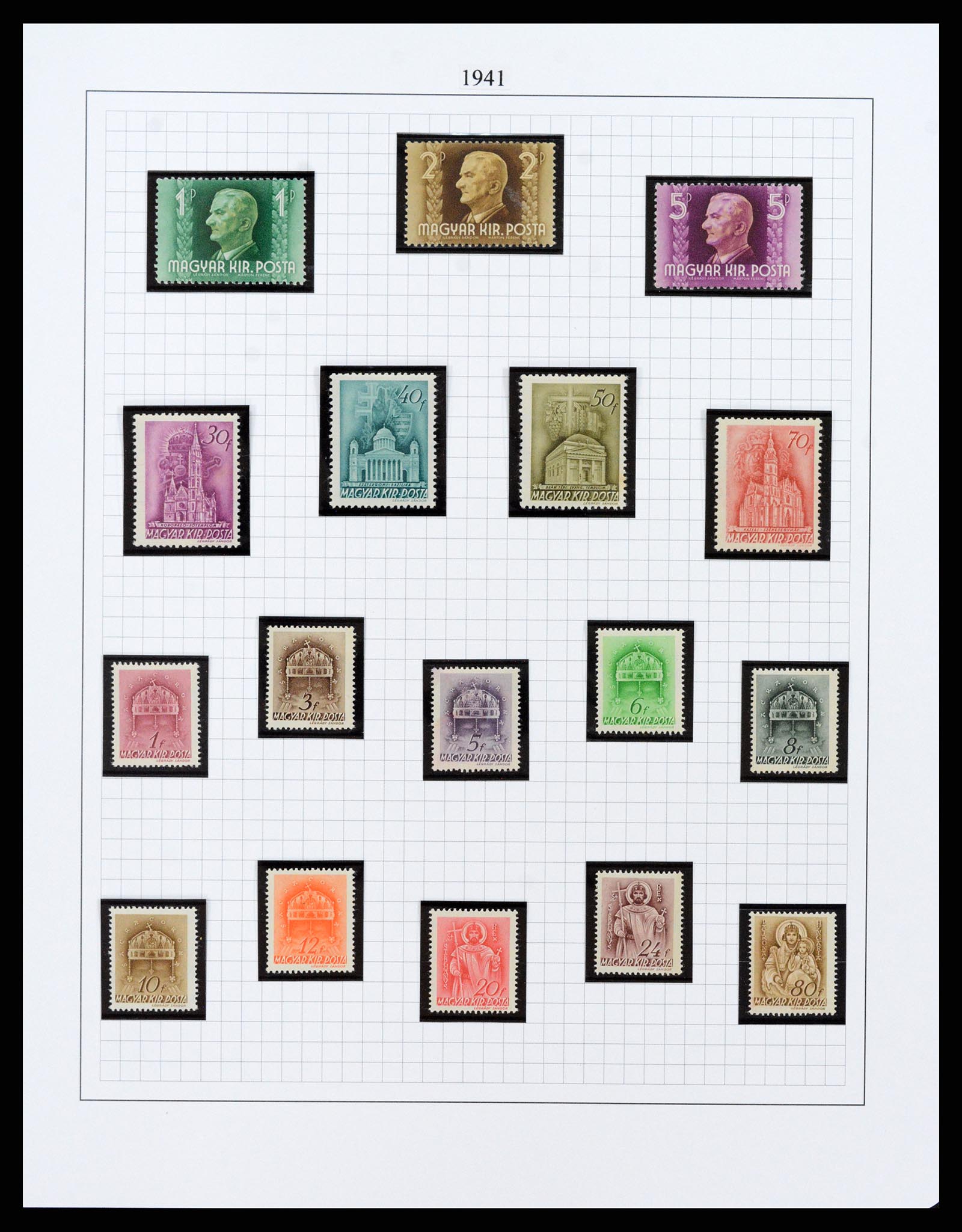 37369 036 - Stamp collection 37369 Hungary 1913-2002.
