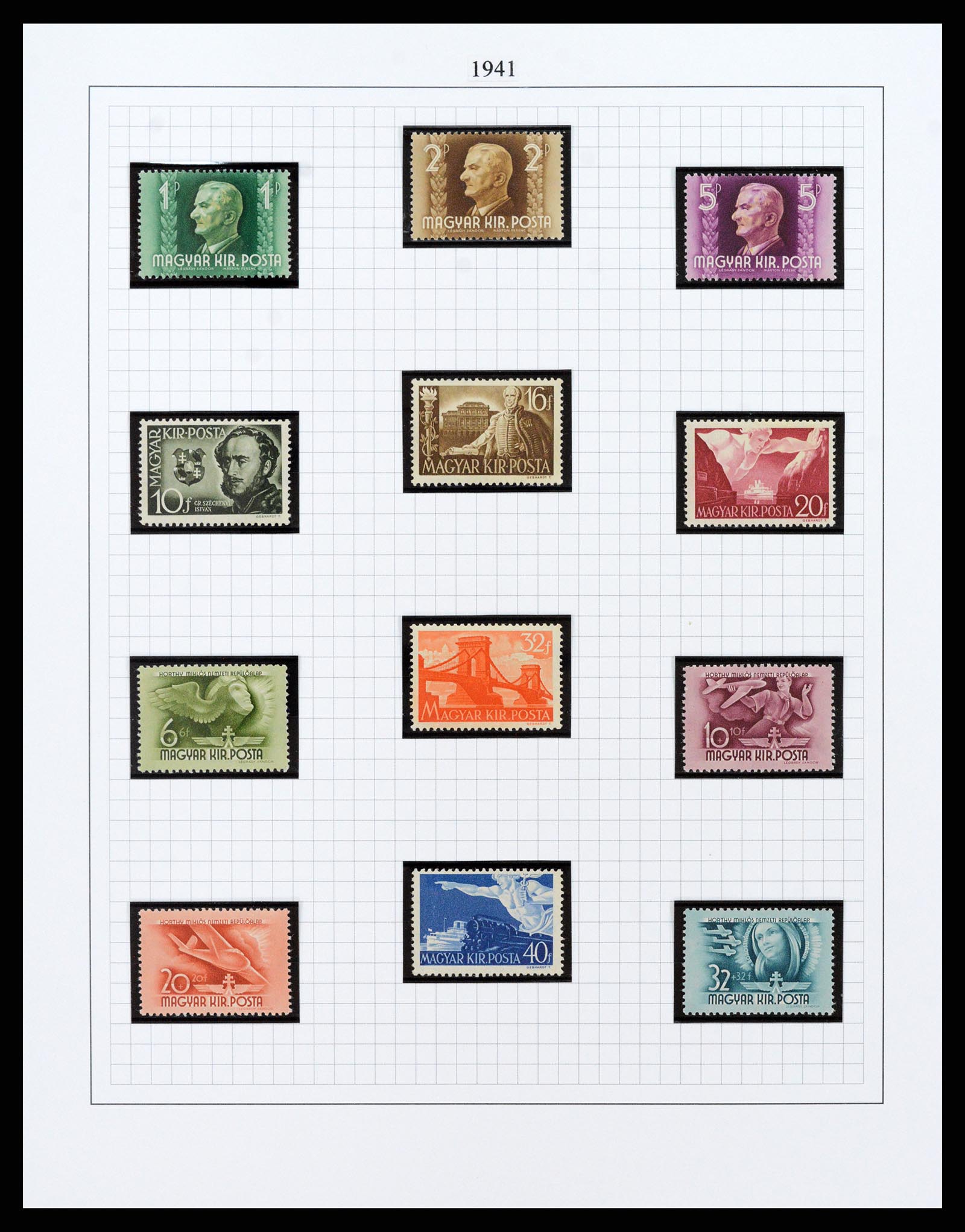 37369 038 - Stamp collection 37369 Hungary 1913-2002.