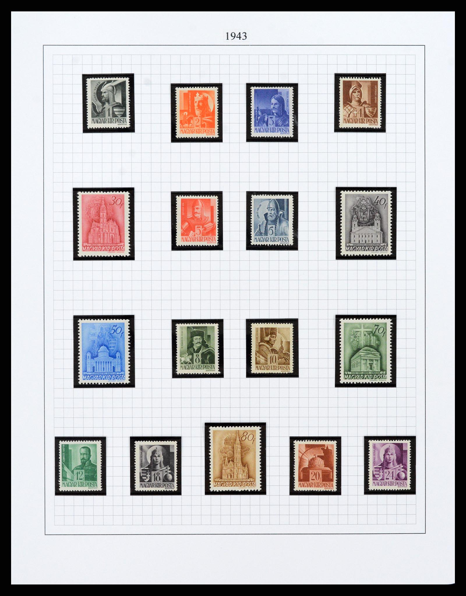 37369 043 - Stamp collection 37369 Hungary 1913-2002.