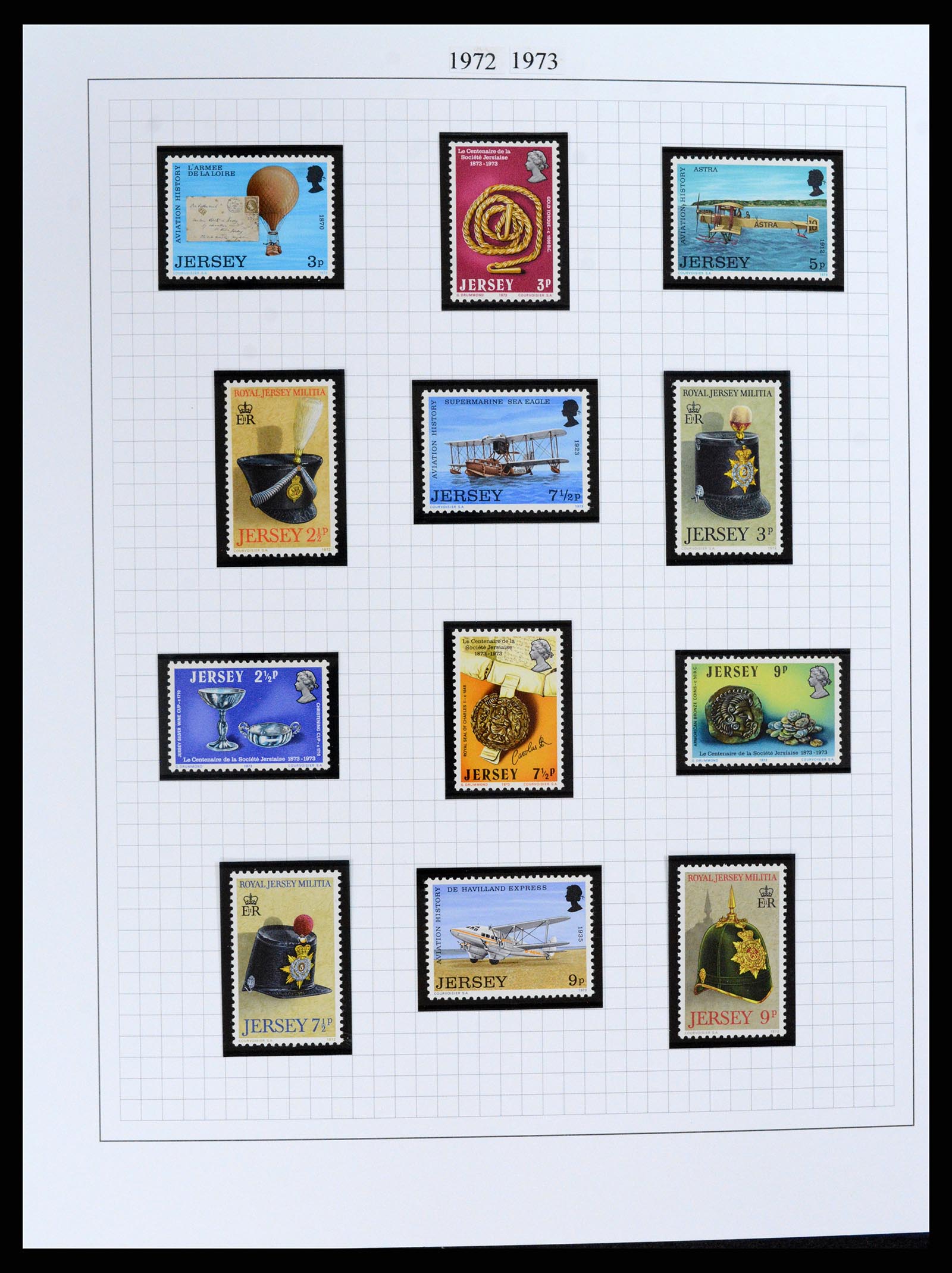 37370 007 - Postzegelverzameling 37370 Kanaaleilanden 1969-2007.