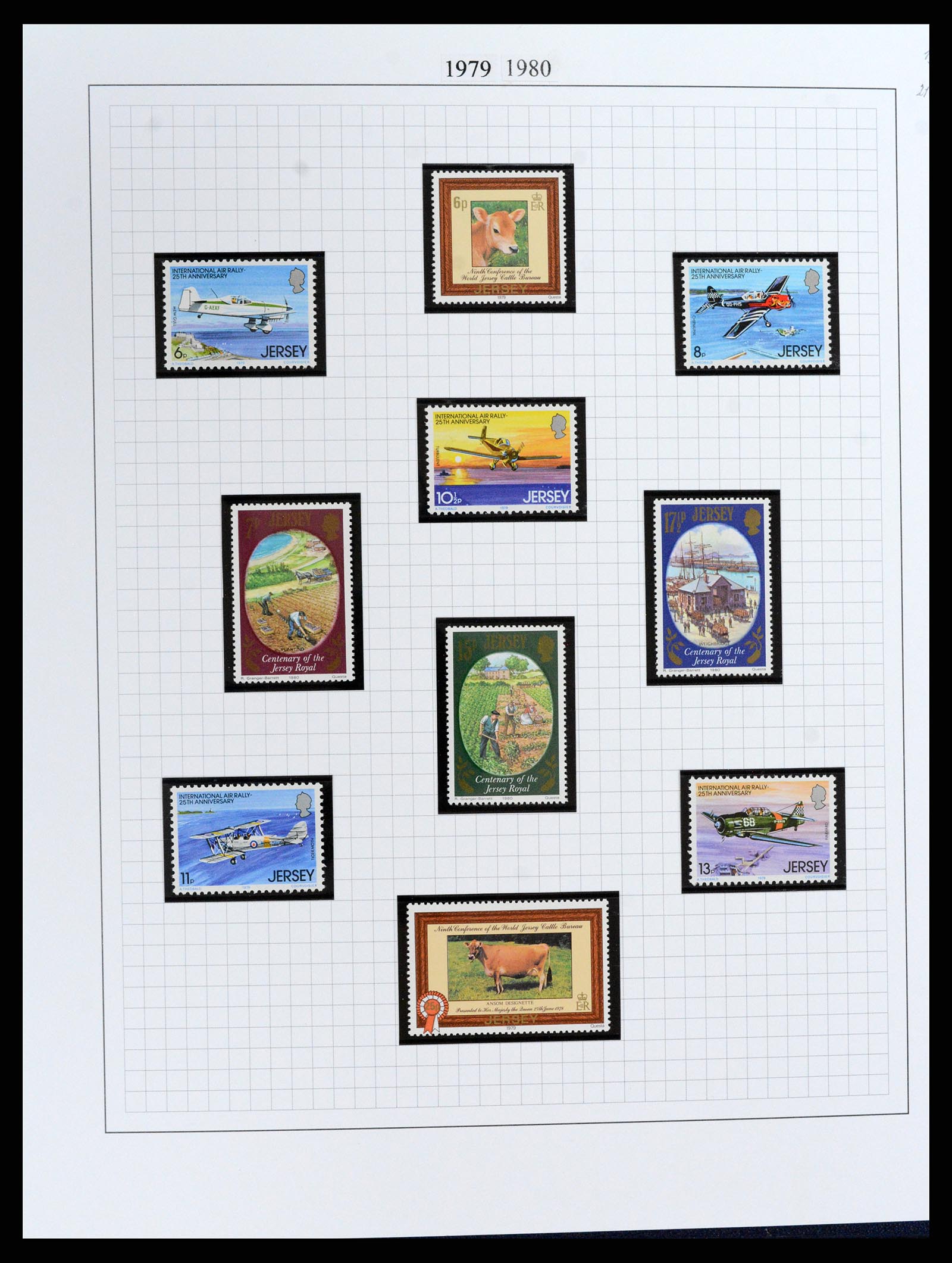 37370 020 - Postzegelverzameling 37370 Kanaaleilanden 1969-2007.
