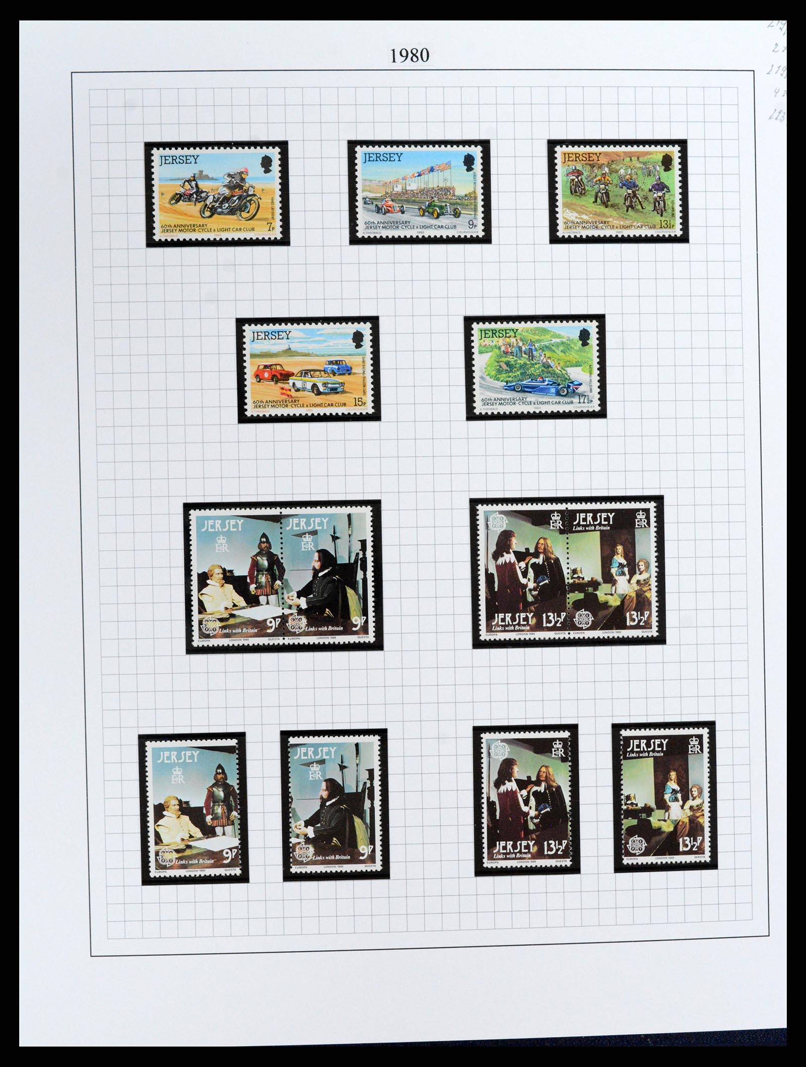 37370 021 - Postzegelverzameling 37370 Kanaaleilanden 1969-2007.
