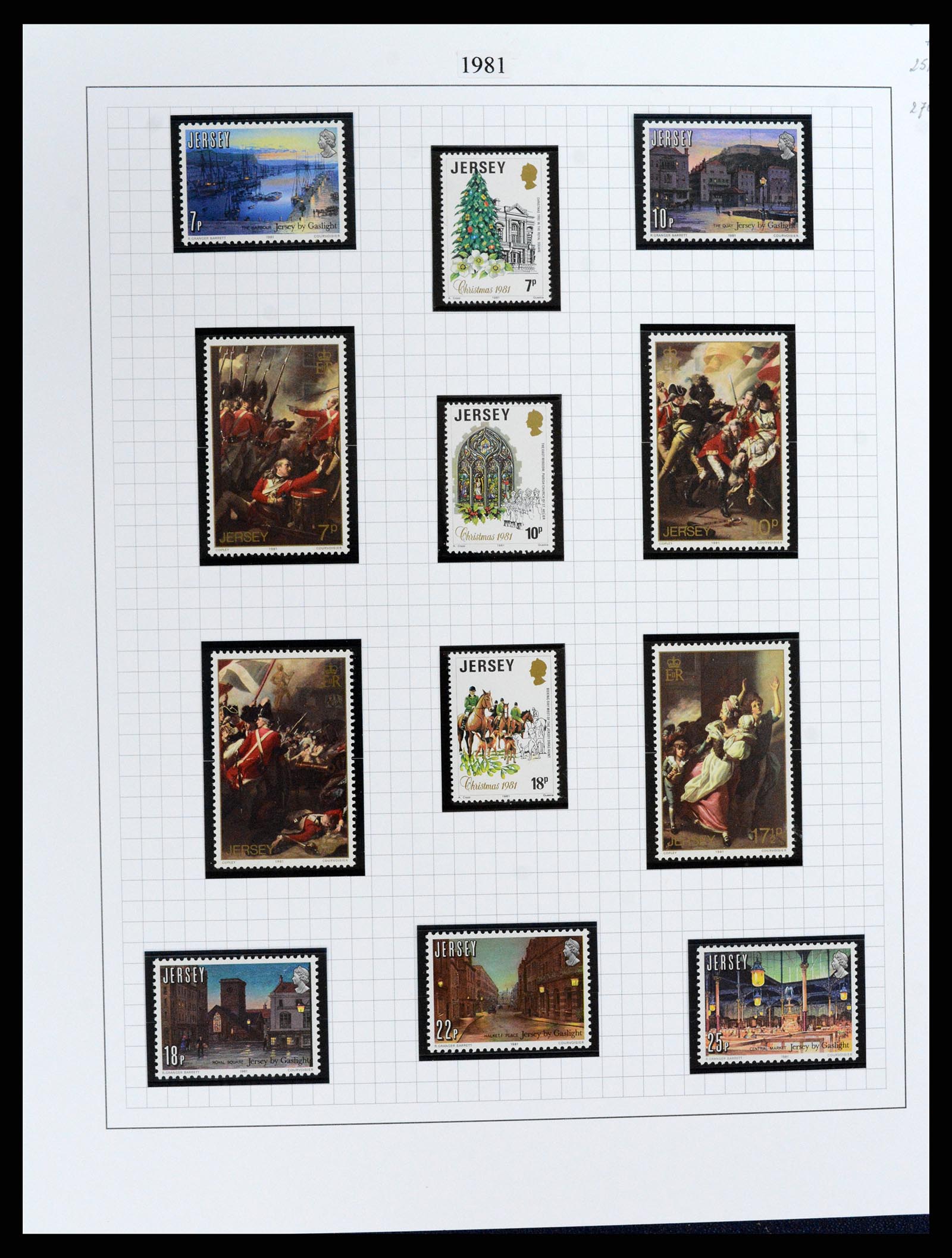 37370 023 - Postzegelverzameling 37370 Kanaaleilanden 1969-2007.