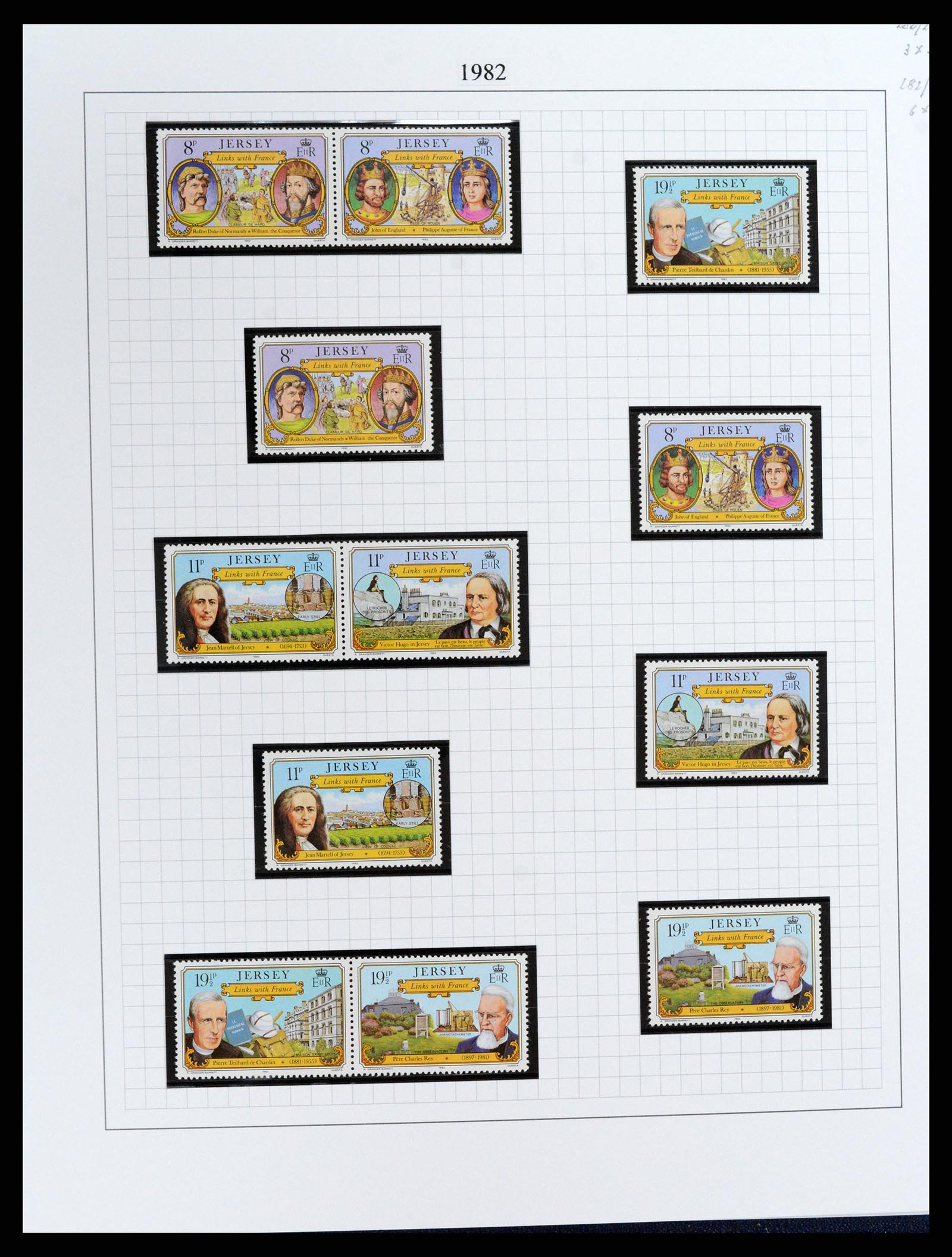 37370 027 - Postzegelverzameling 37370 Kanaaleilanden 1969-2007.