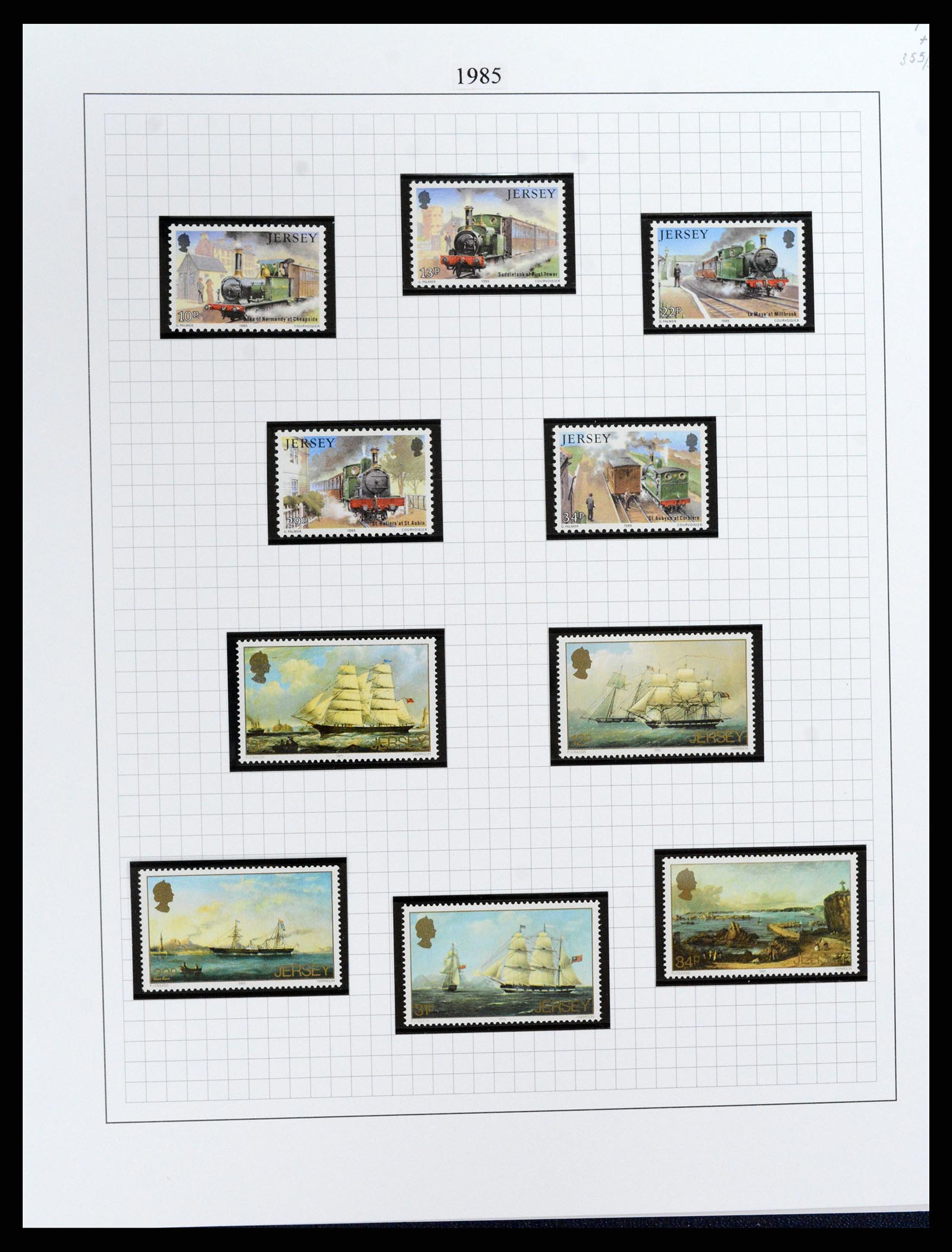 37370 034 - Postzegelverzameling 37370 Kanaaleilanden 1969-2007.