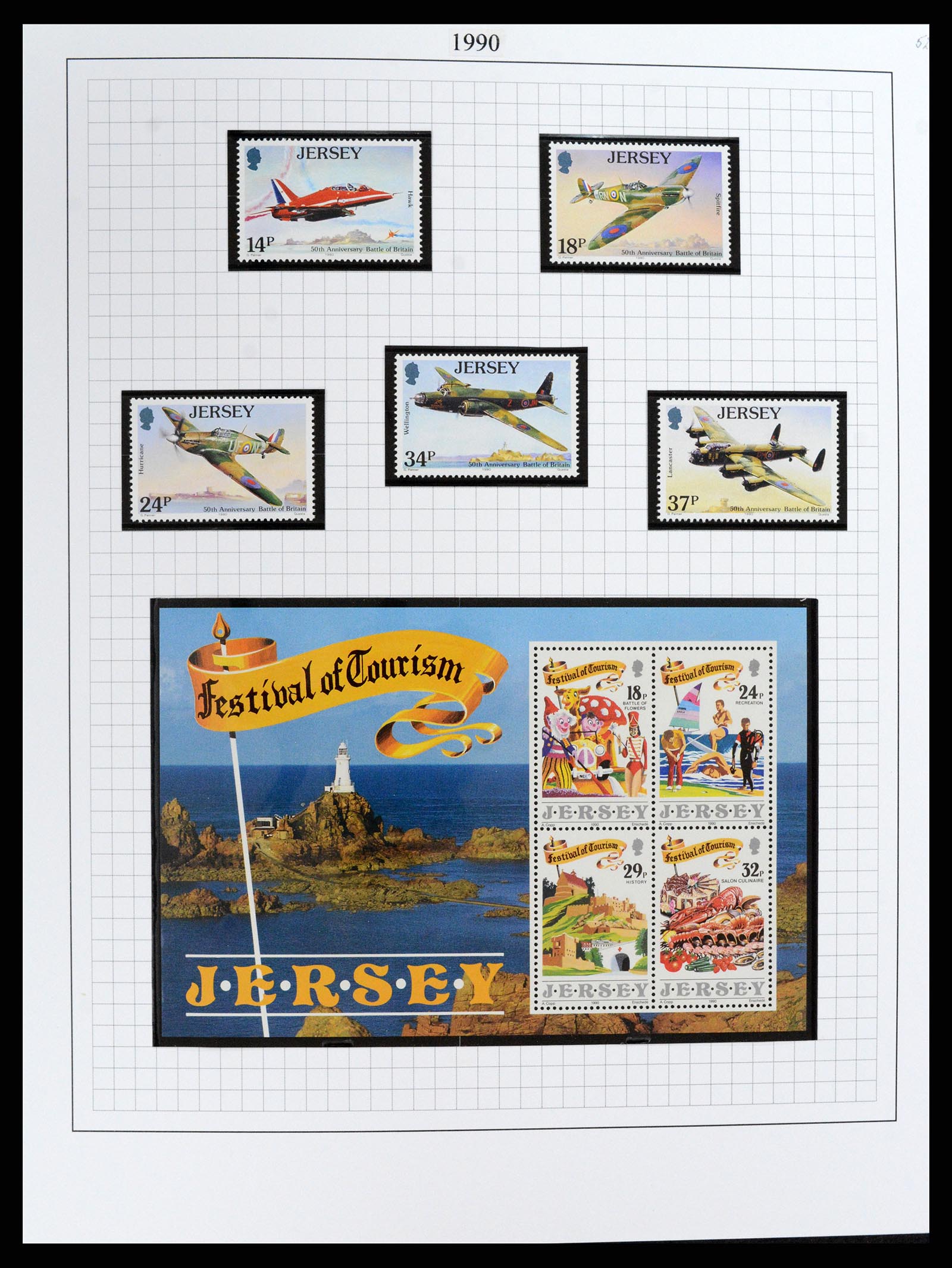 37370 049 - Stamp collection 37370 Channel Islands 1969-2007.