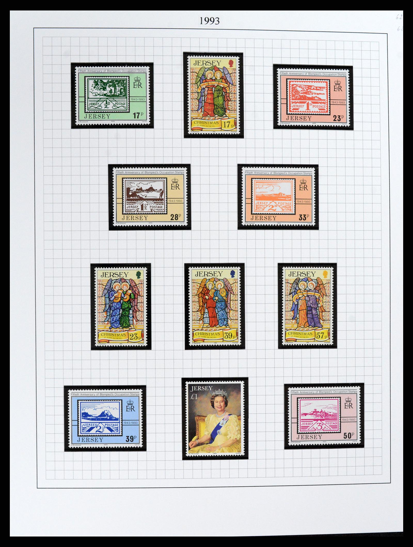 37370 061 - Stamp collection 37370 Channel Islands 1969-2007.
