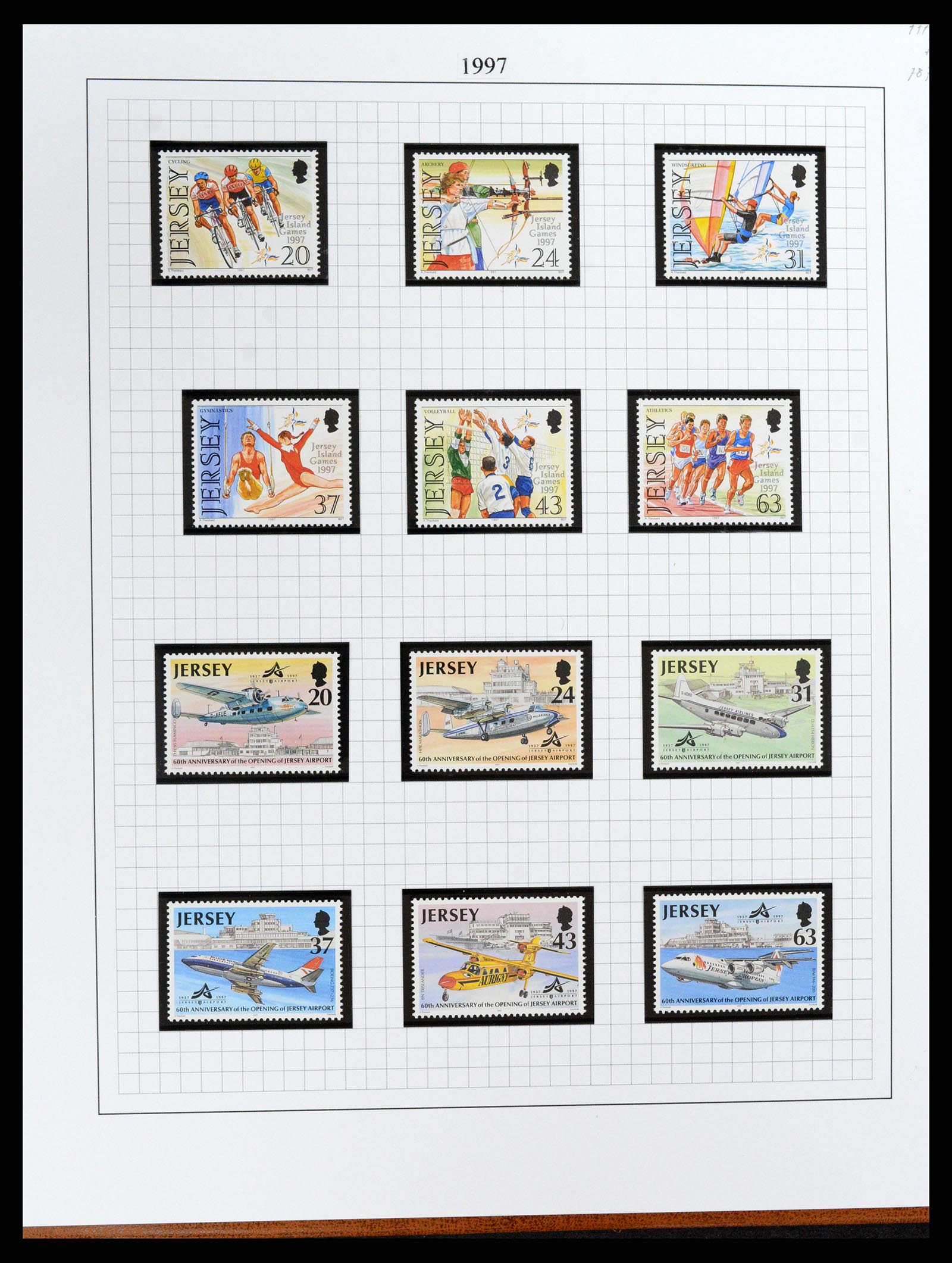37370 085 - Stamp collection 37370 Channel Islands 1969-2007.