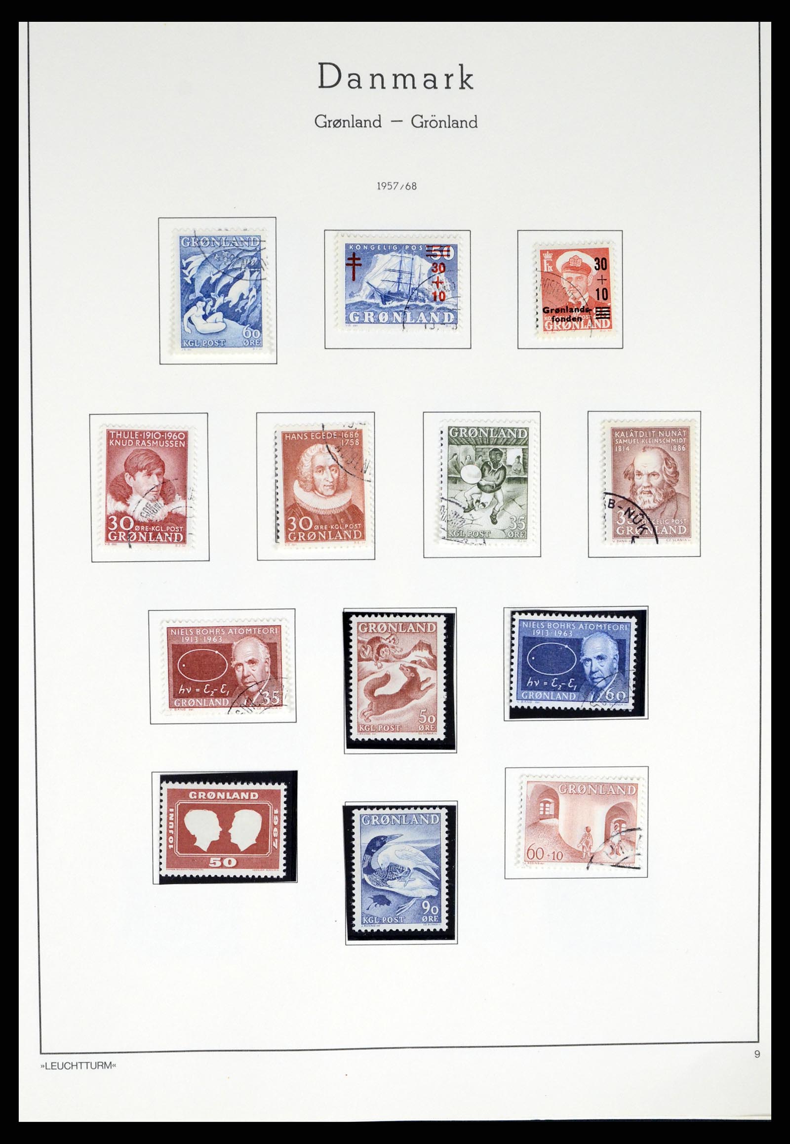 37372 005 - Postzegelverzameling 37372 Groenland 1938-2004.