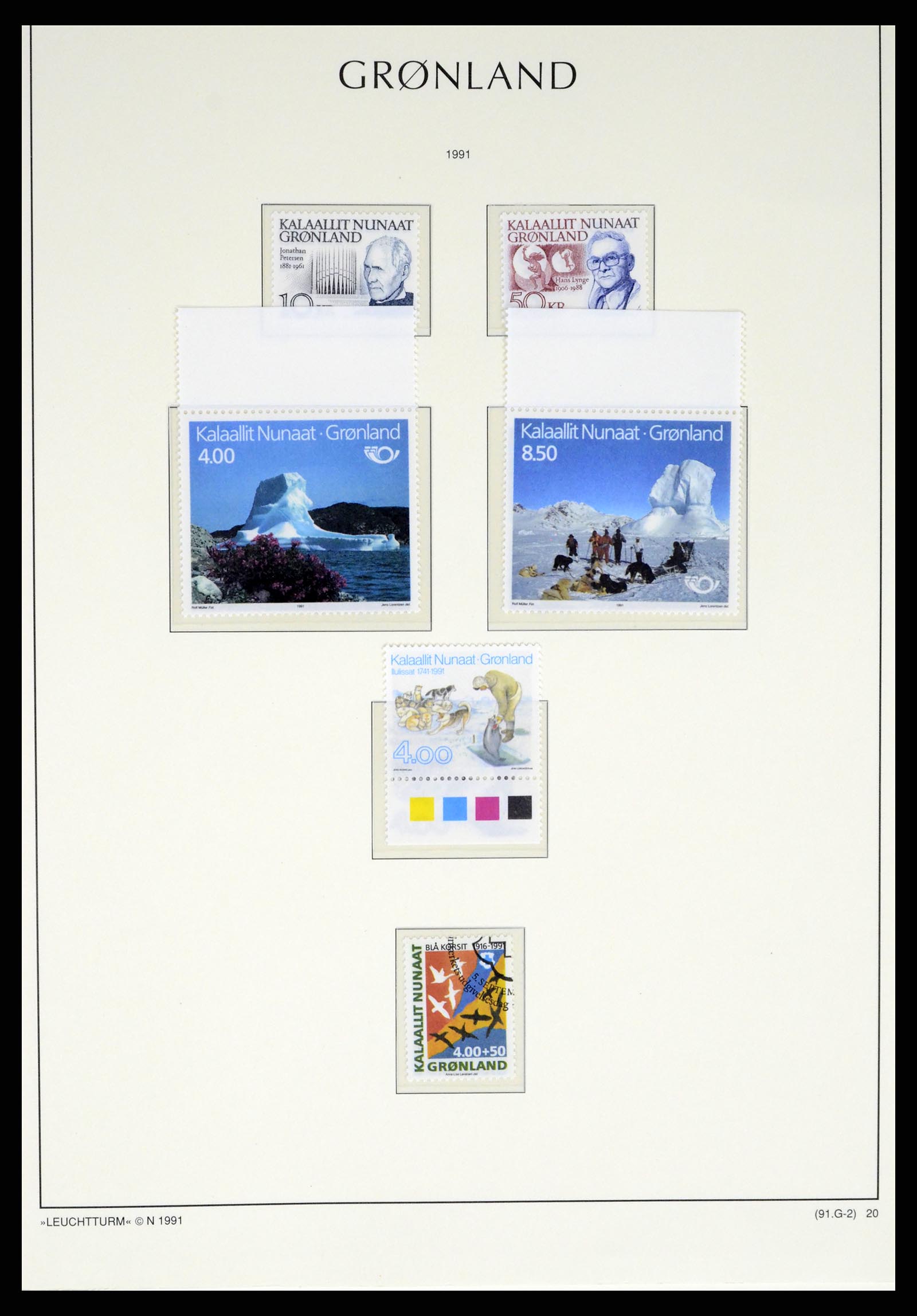 37372 030 - Postzegelverzameling 37372 Groenland 1938-2004.